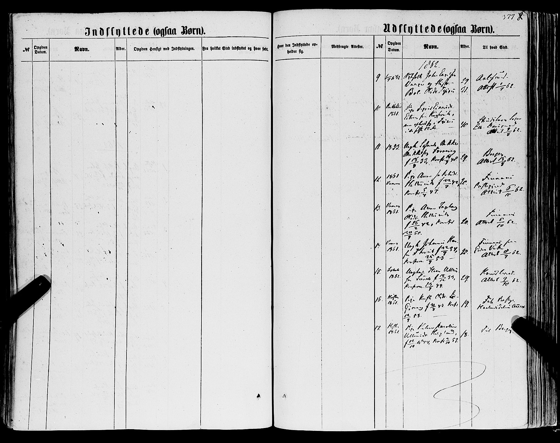 Tysnes sokneprestembete, SAB/A-78601/H/Haa: Parish register (official) no. A 11, 1860-1871, p. 367