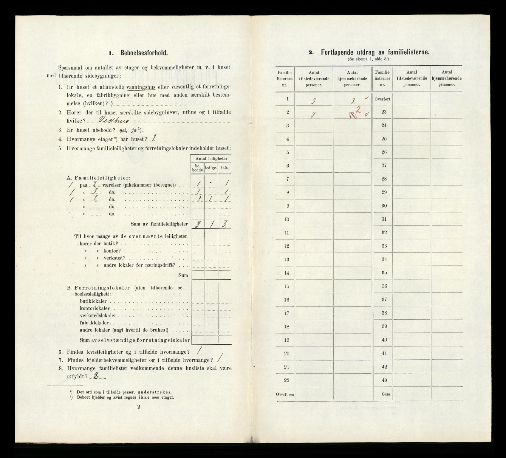 RA, 1910 census for Sandnes, 1910, p. 519