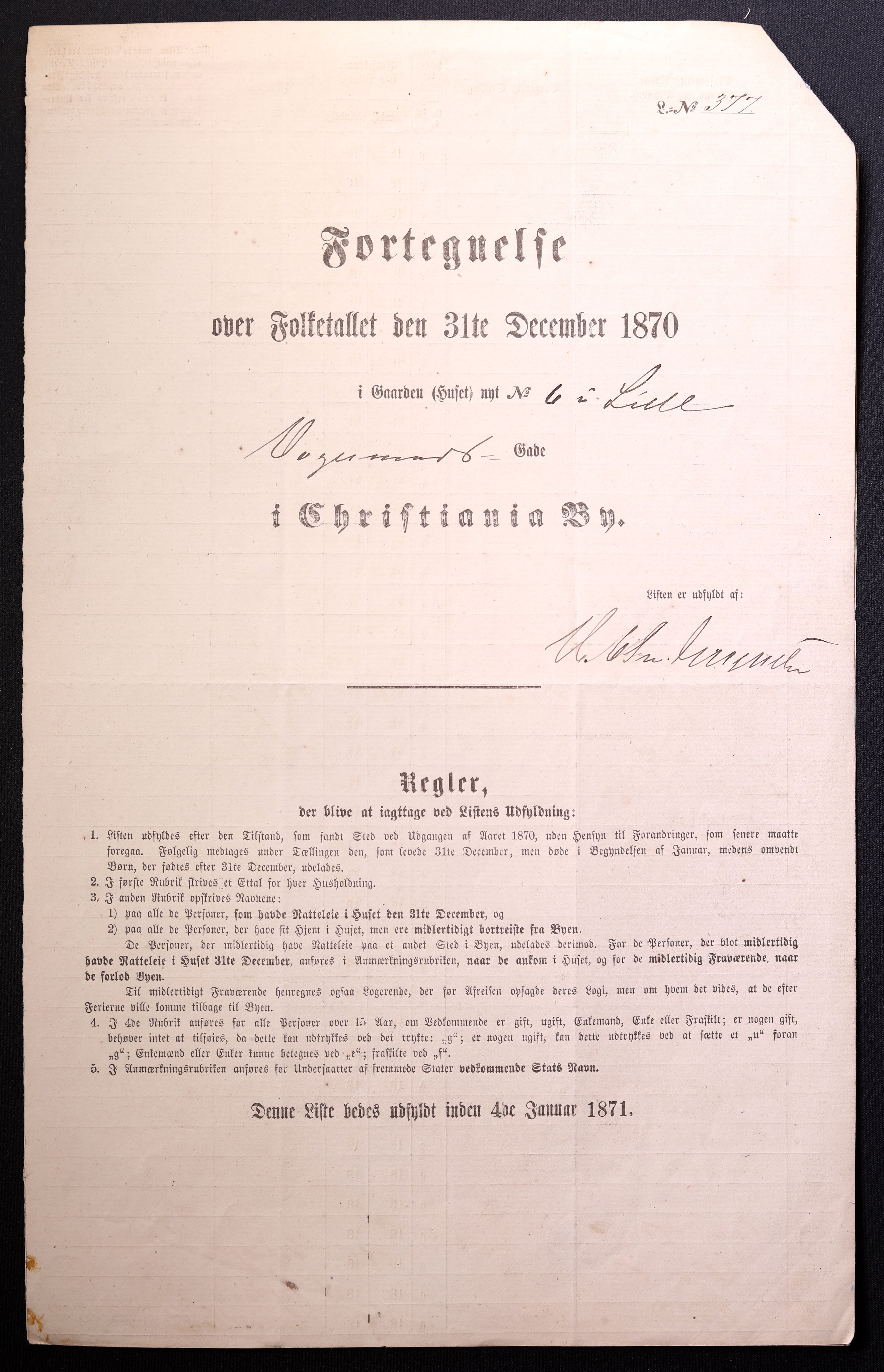 RA, 1870 census for 0301 Kristiania, 1870, p. 1968