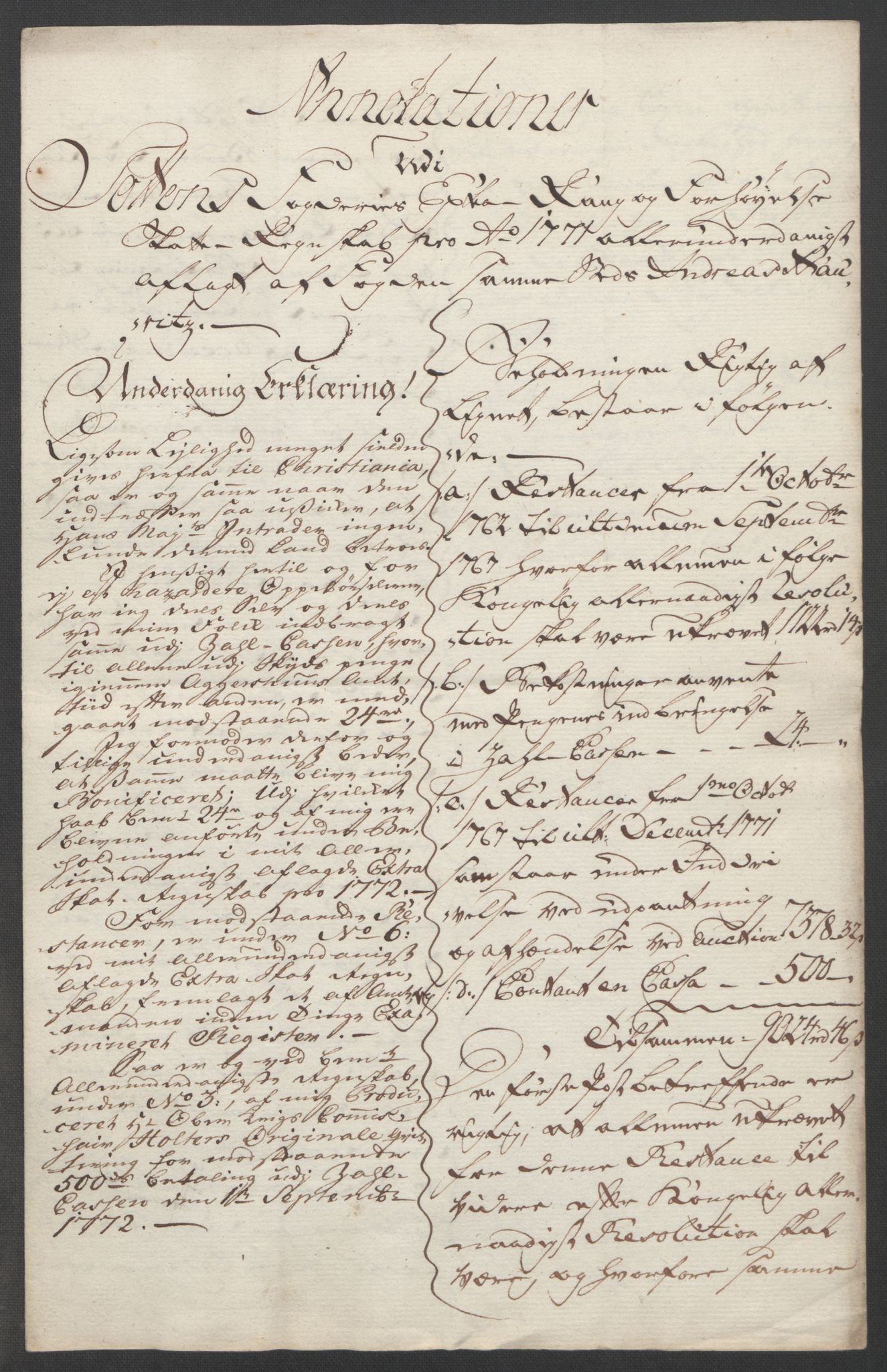 Rentekammeret inntil 1814, Reviderte regnskaper, Fogderegnskap, RA/EA-4092/R19/L1399: Fogderegnskap Toten, Hadeland og Vardal, 1762-1783, p. 251