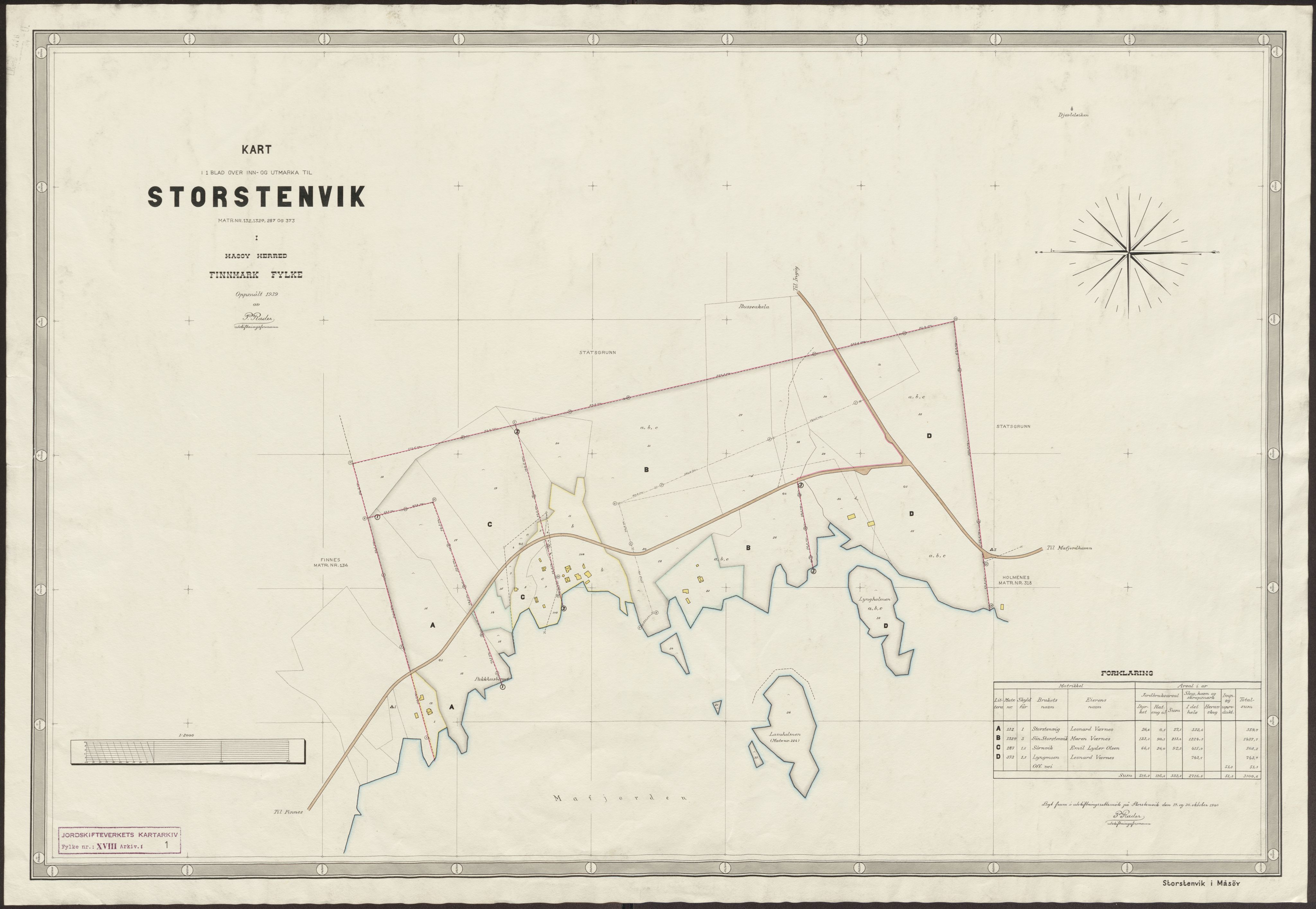 Jordskifteverkets kartarkiv, RA/S-3929/T, 1859-1988, p. 3