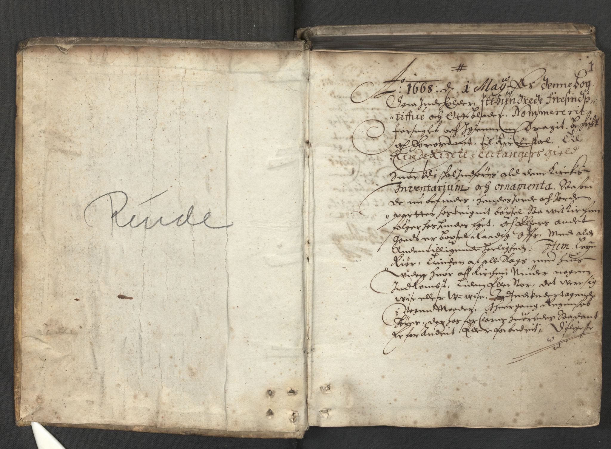Sogn prosti/Leikanger prestegjeld, AV/SAB-A-55601/F/L0003: Rinde, 1667-1722