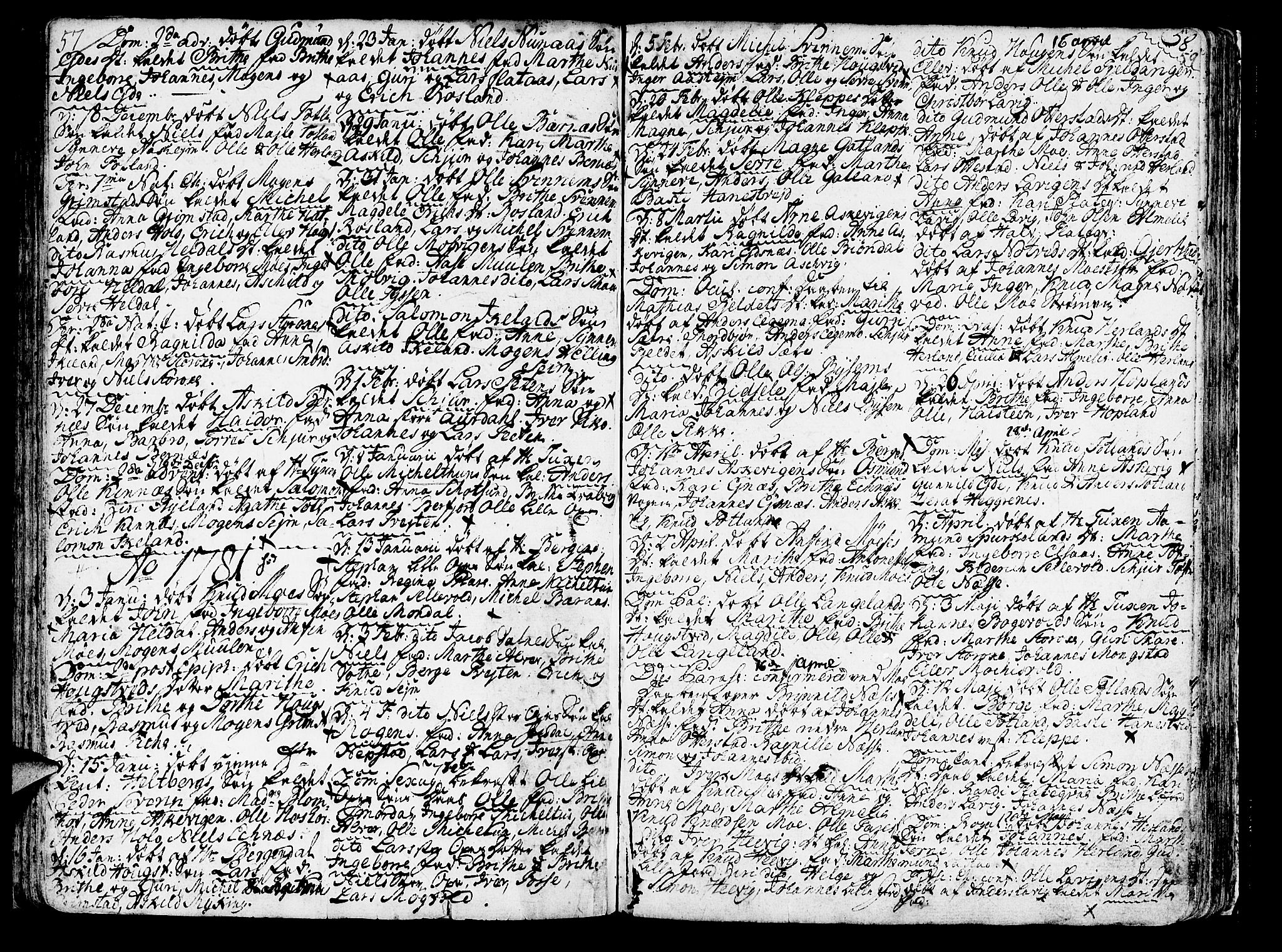 Hosanger sokneprestembete, SAB/A-75801/H/Haa: Parish register (official) no. A 2 /1, 1766-1793, p. 59