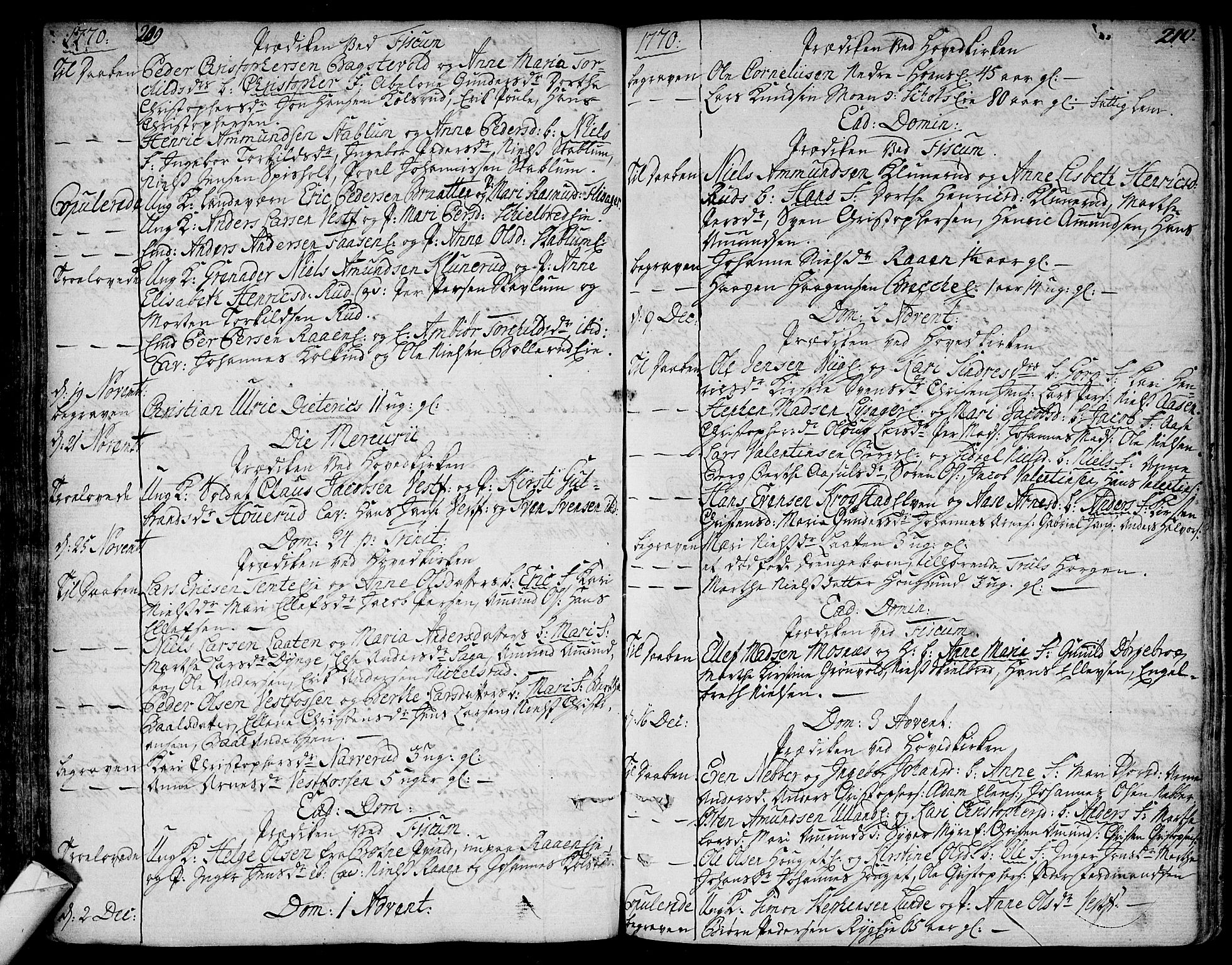 Eiker kirkebøker, SAKO/A-4/F/Fa/L0008: Parish register (official) no. I 8, 1764-1788, p. 209-210