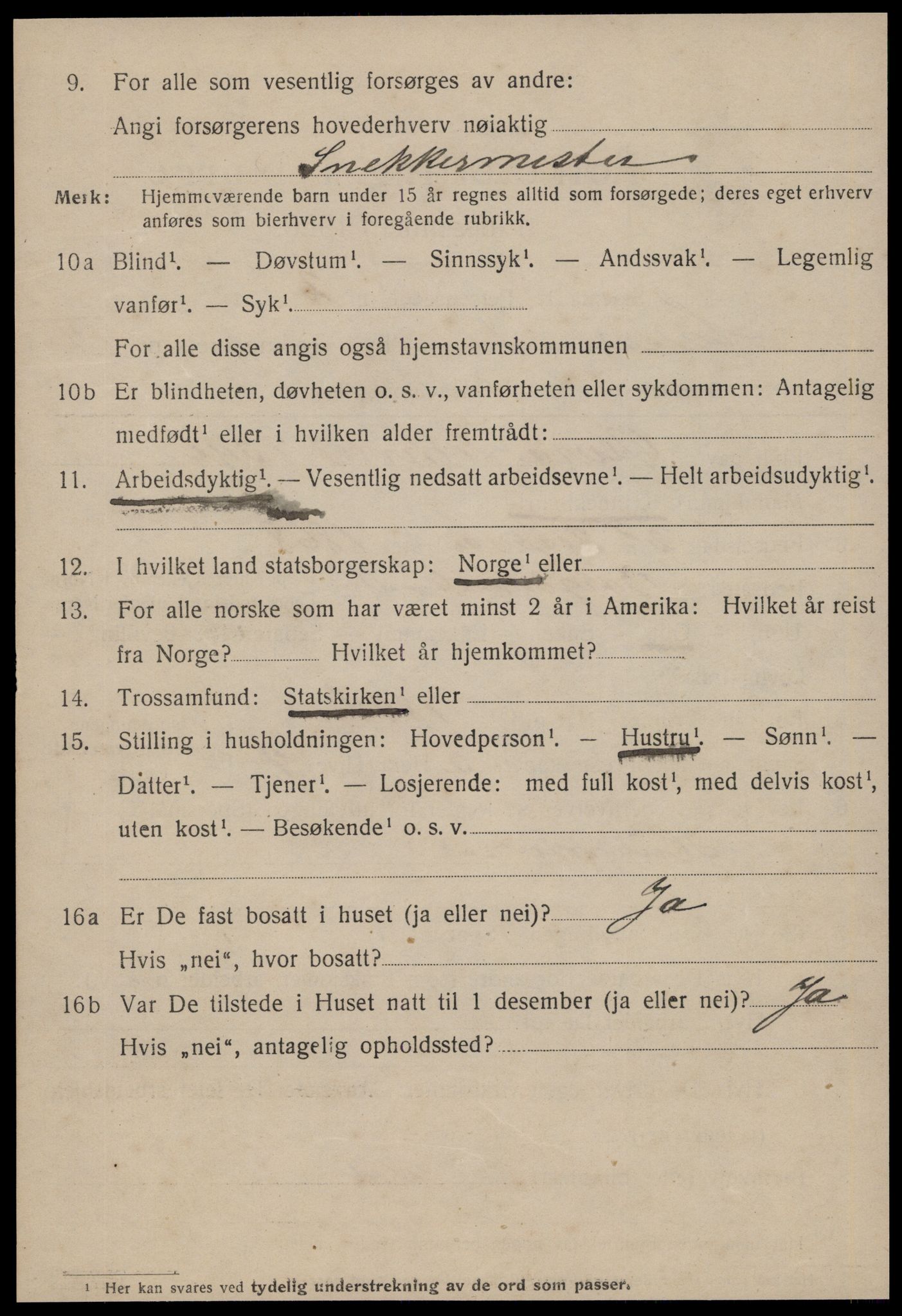 SAT, 1920 census for Ålesund, 1920, p. 19051