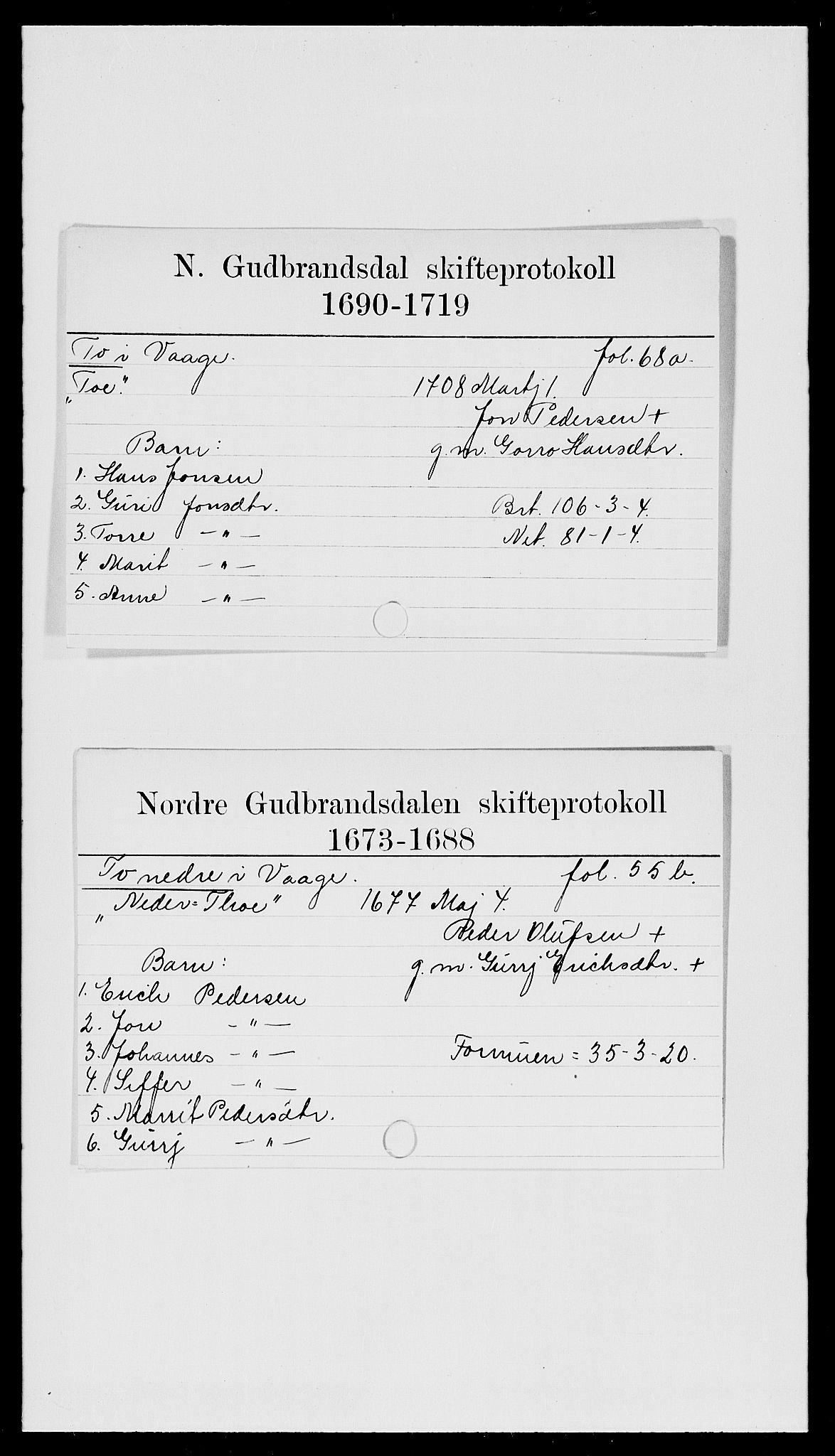 Nord-Gudbrandsdal tingrett, SAH/TING-002/J, 1658-1900, p. 19009