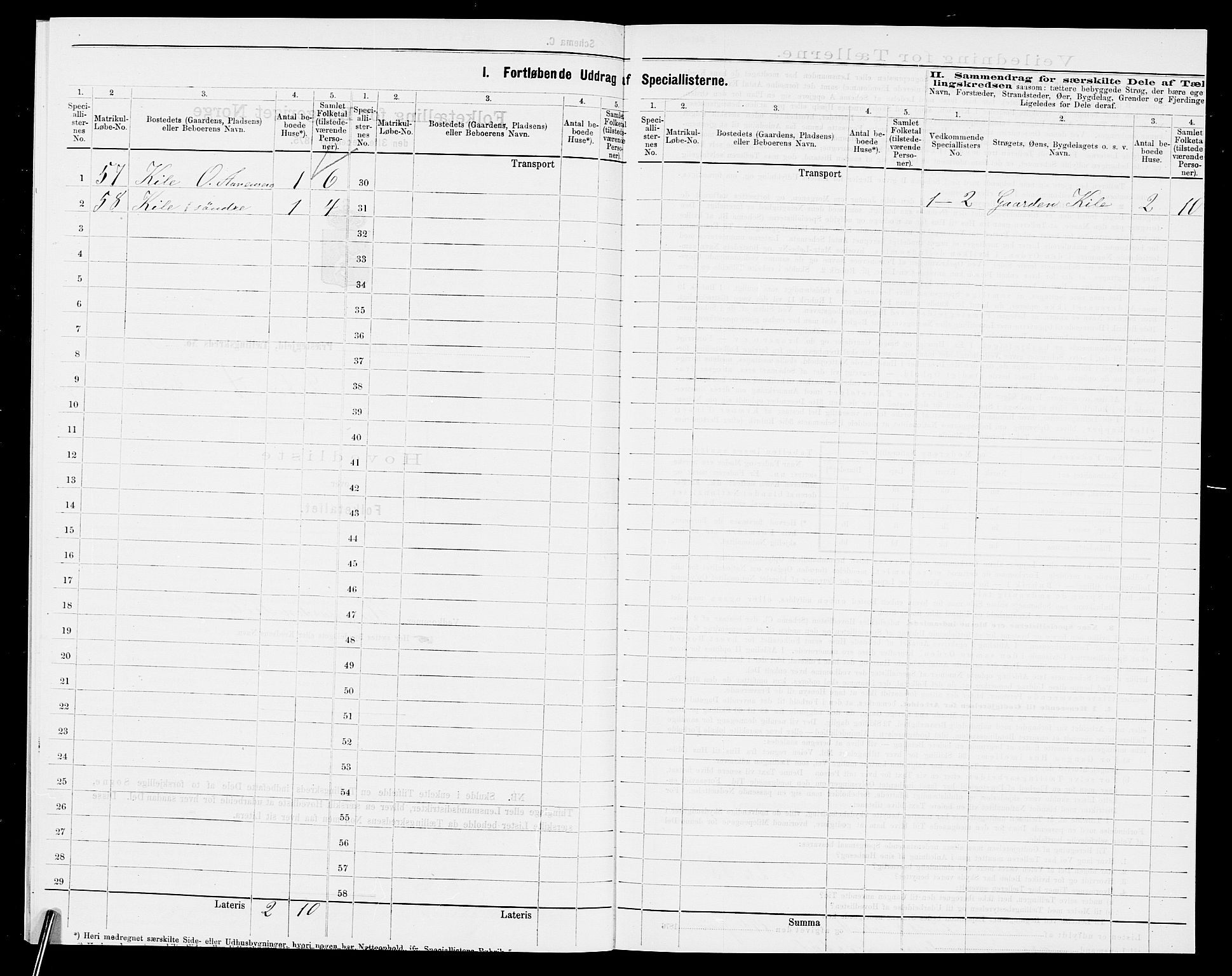 SAK, 1875 census for 0938P Bygland, 1875, p. 21