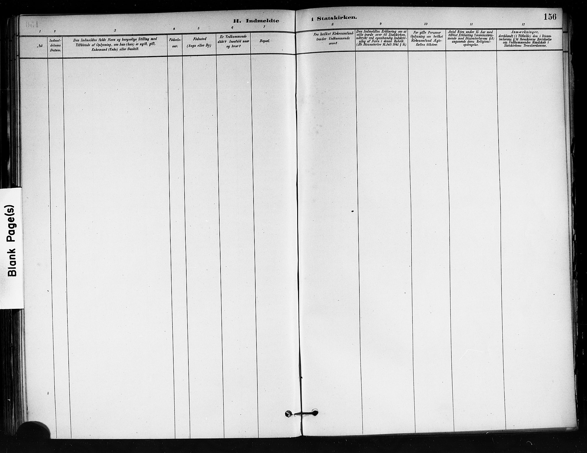 Tjøme kirkebøker, AV/SAKO-A-328/F/Fa/L0001: Parish register (official) no. I 1, 1879-1890, p. 156