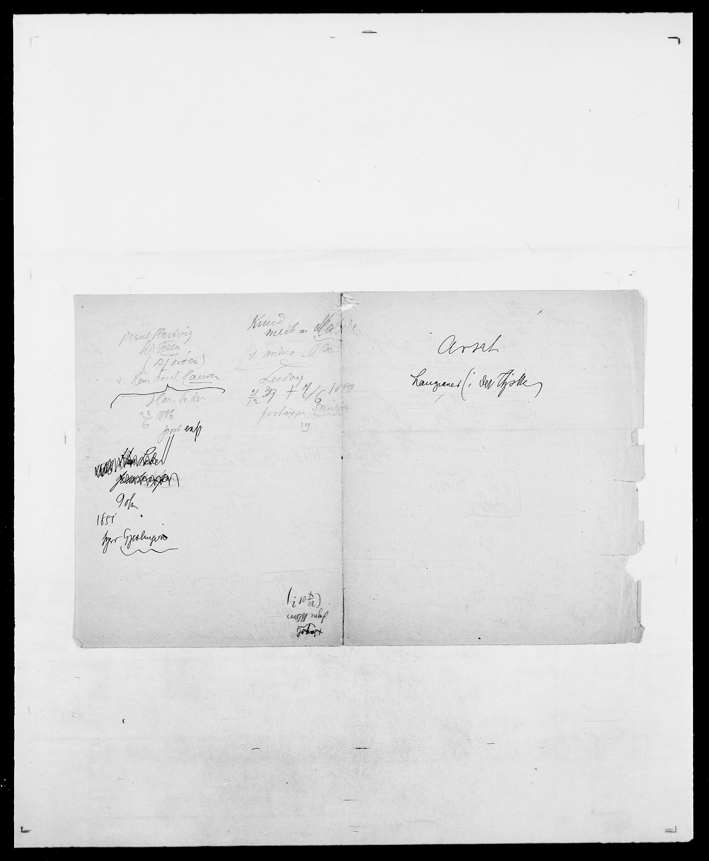 Delgobe, Charles Antoine - samling, AV/SAO-PAO-0038/D/Da/L0036: Skaanør - Staverskov, p. 397