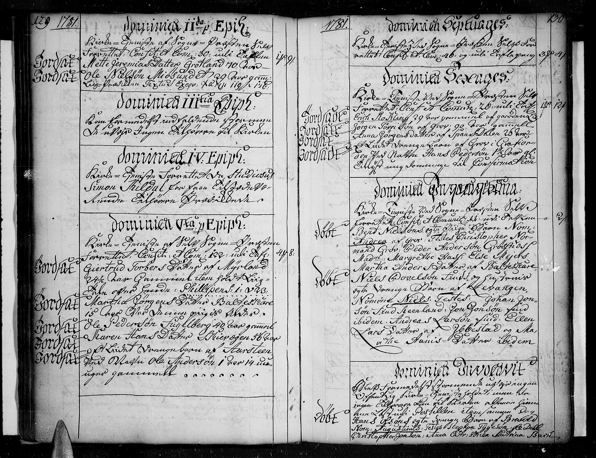 Ibestad sokneprestembete, AV/SATØ-S-0077/H/Ha/Haa/L0003kirke: Parish register (official) no. 3, 1776-1801, p. 129-130