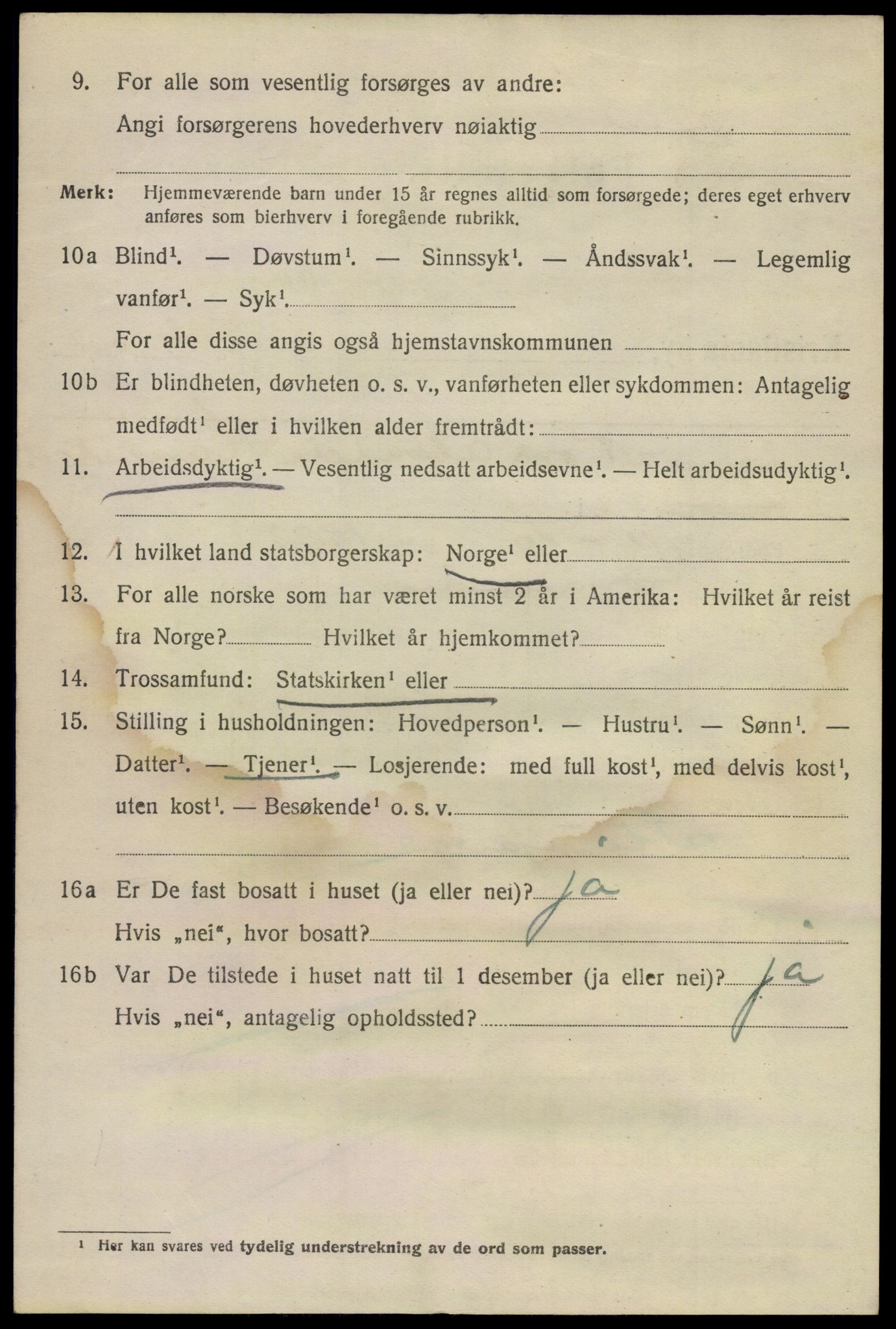 SAO, 1920 census for Kristiania, 1920, p. 247024