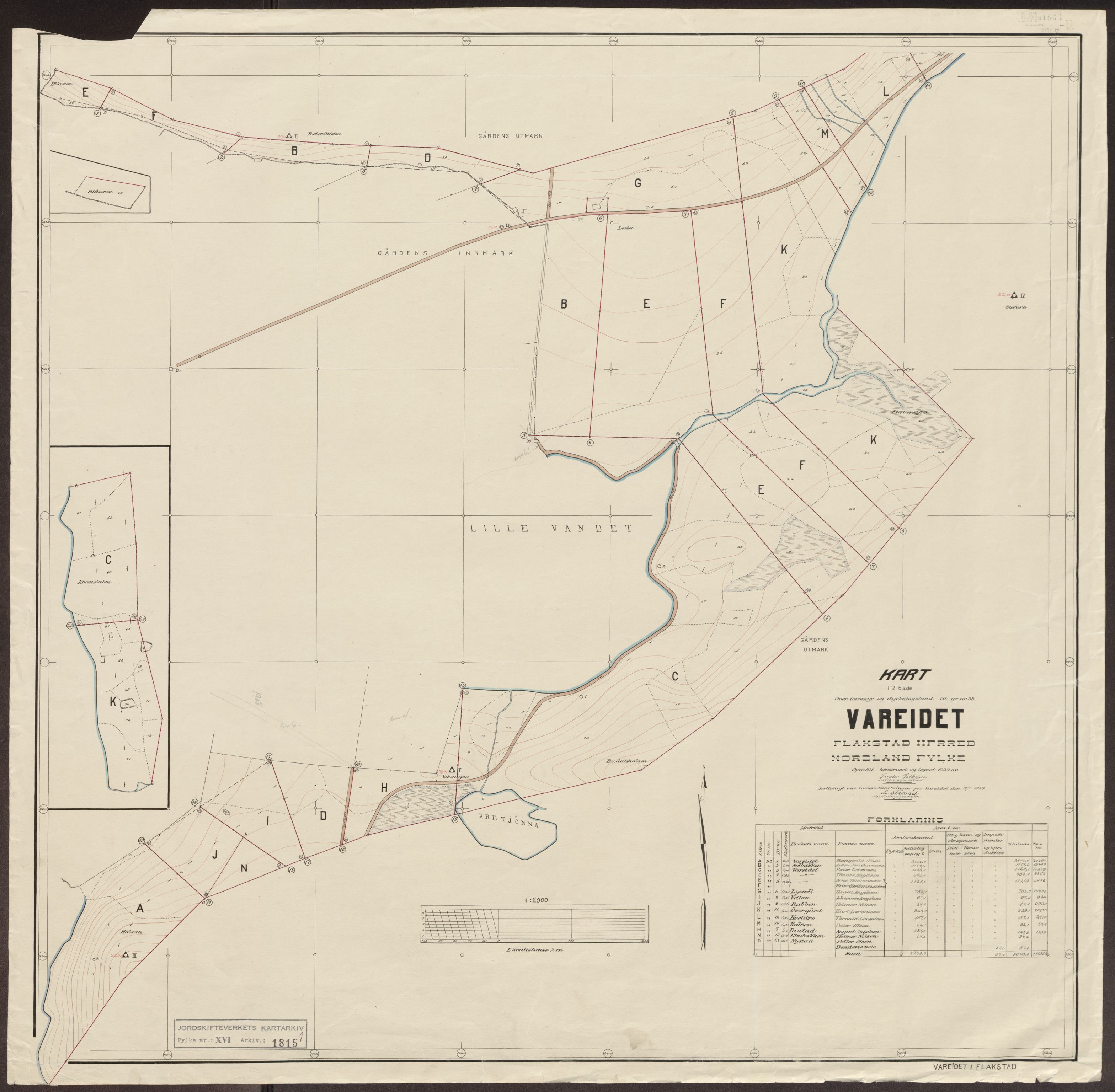 Jordskifteverkets kartarkiv, AV/RA-S-3929/T, 1859-1988, p. 2190