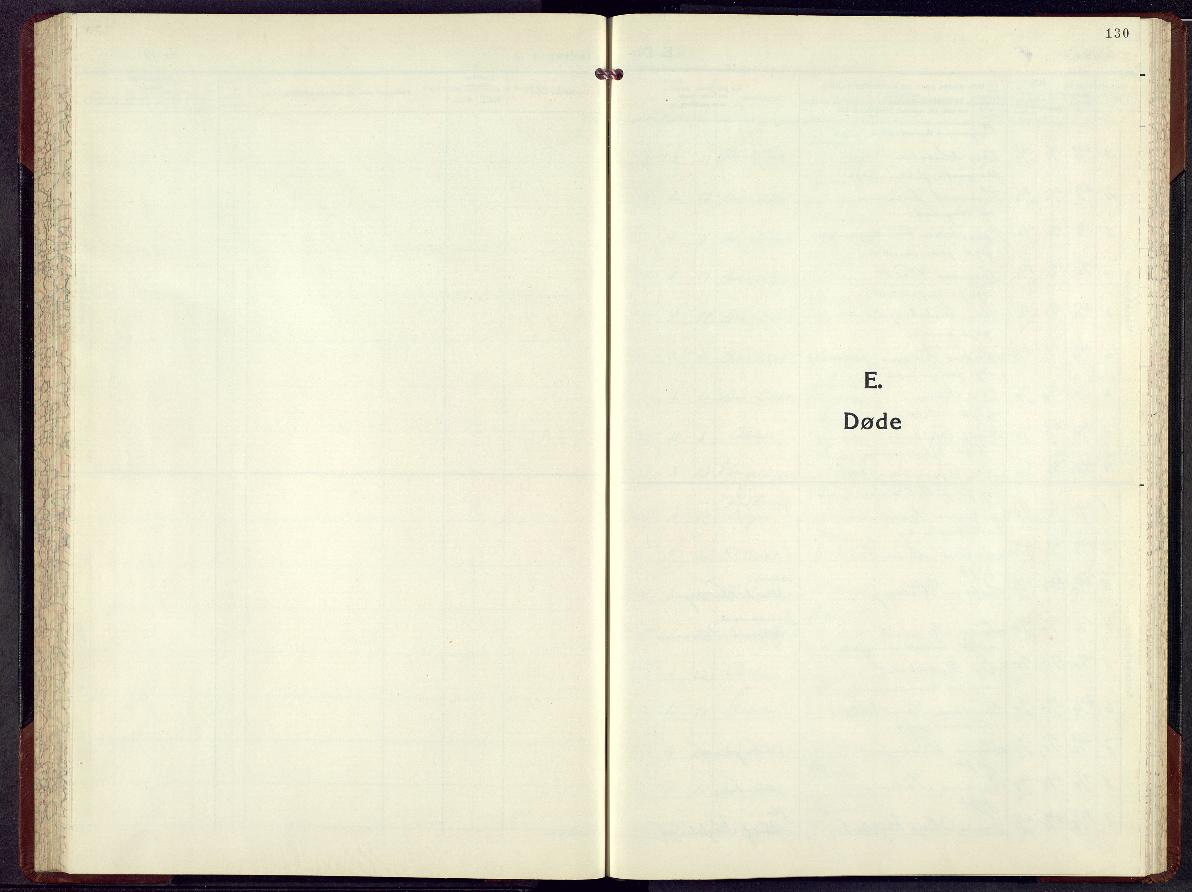 Sør-Odal prestekontor, AV/SAH-PREST-030/H/Ha/Hab/L0016: Parish register (copy) no. 16, 1951-1973, p. 130