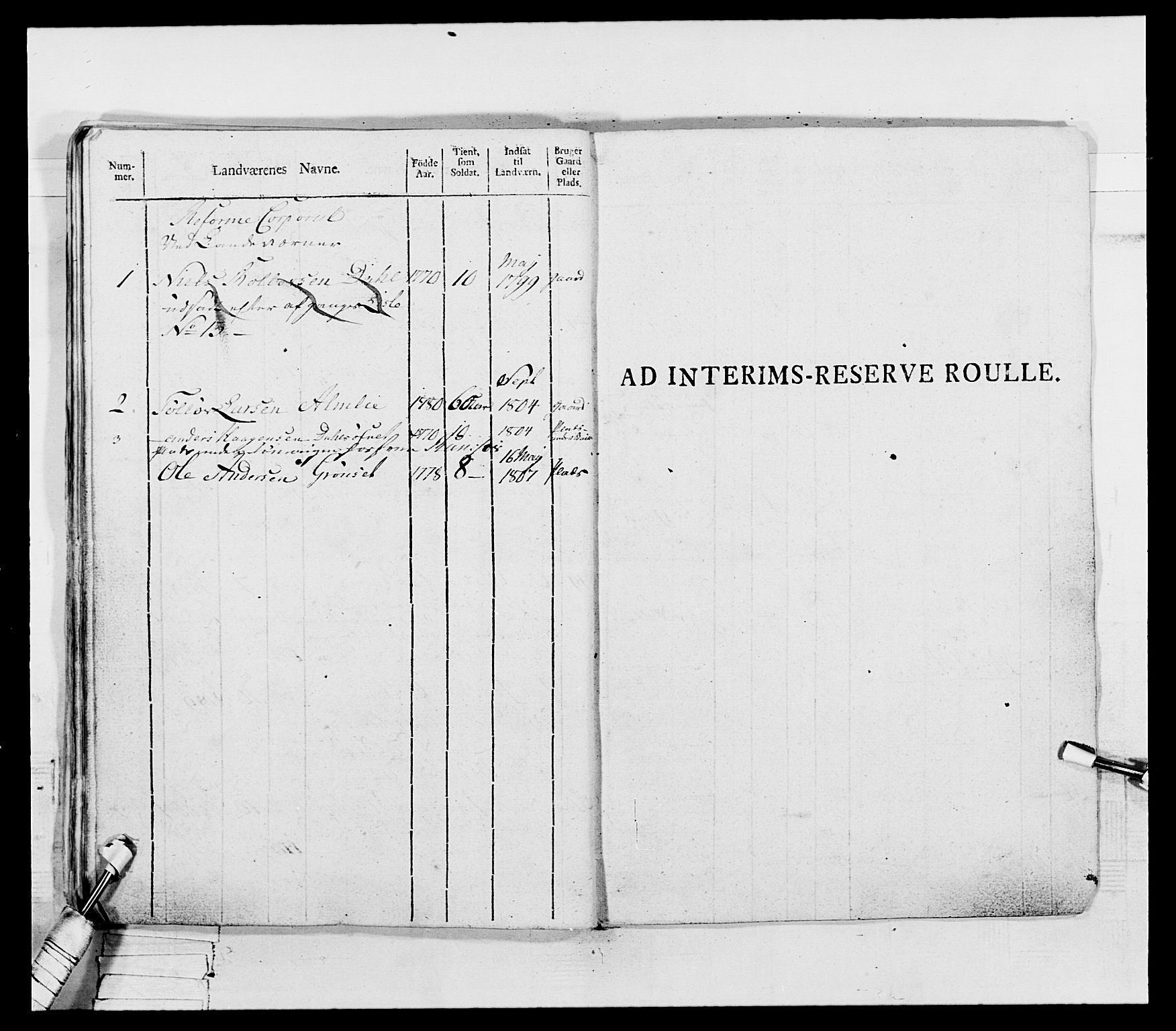 Generalitets- og kommissariatskollegiet, Det kongelige norske kommissariatskollegium, AV/RA-EA-5420/E/Eh/L0075b: 1. Trondheimske nasjonale infanteriregiment, 1807, p. 85