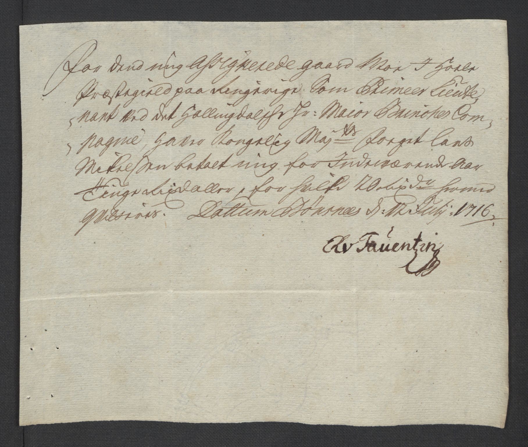 Rentekammeret inntil 1814, Reviderte regnskaper, Fogderegnskap, AV/RA-EA-4092/R23/L1474: Fogderegnskap Ringerike og Hallingdal, 1716, p. 134