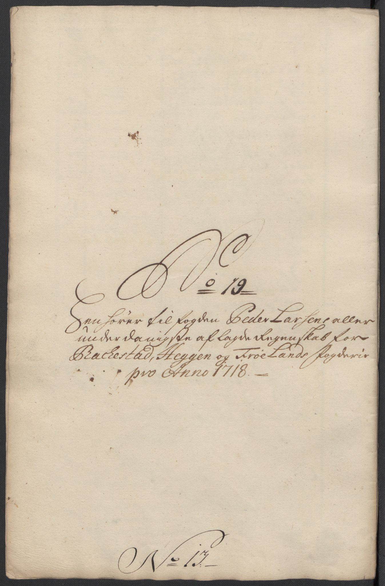 Rentekammeret inntil 1814, Reviderte regnskaper, Fogderegnskap, AV/RA-EA-4092/R07/L0315: Fogderegnskap Rakkestad, Heggen og Frøland, 1718, p. 113