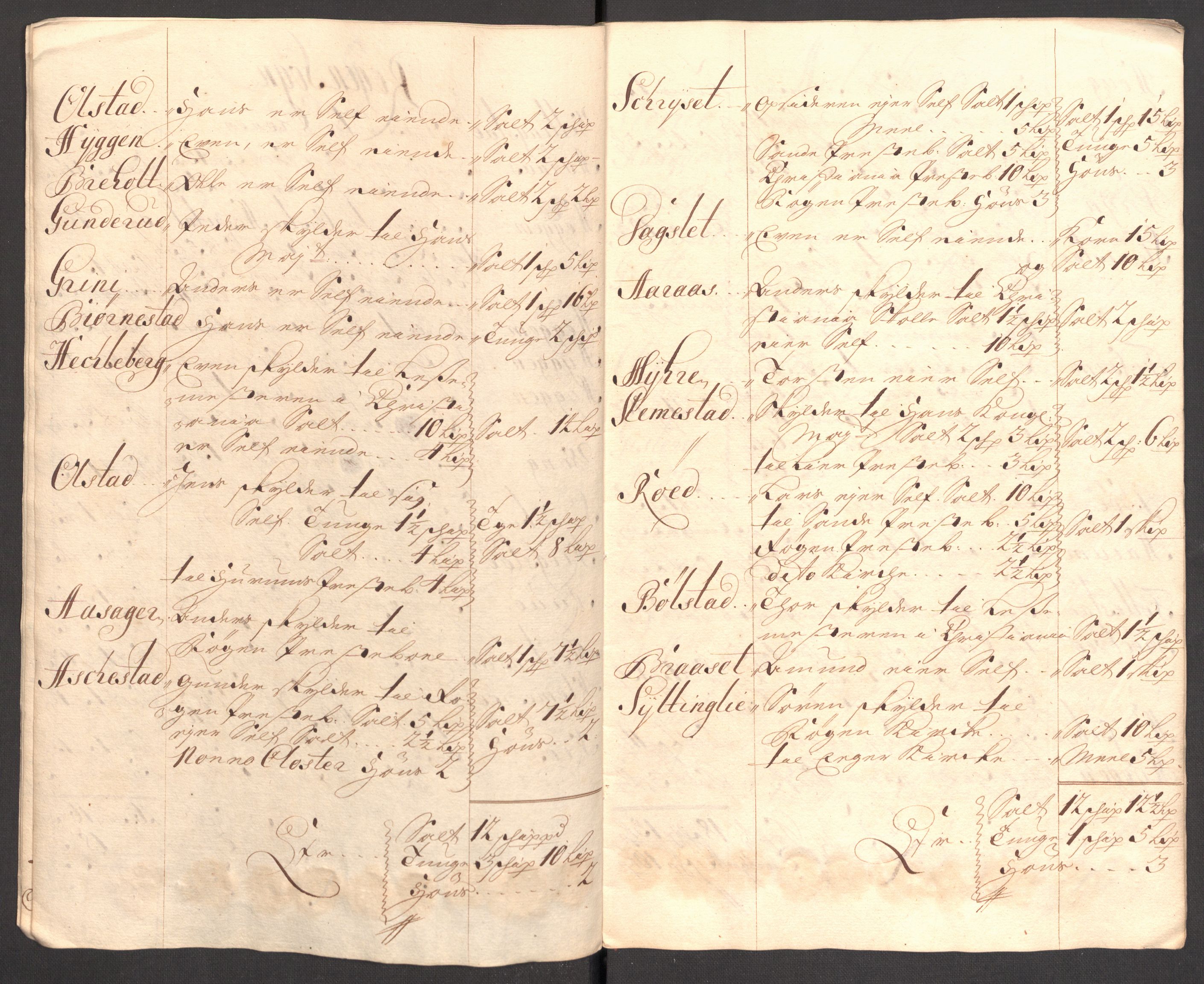 Rentekammeret inntil 1814, Reviderte regnskaper, Fogderegnskap, RA/EA-4092/R31/L1704: Fogderegnskap Hurum, Røyken, Eiker, Lier og Buskerud, 1710, p. 247