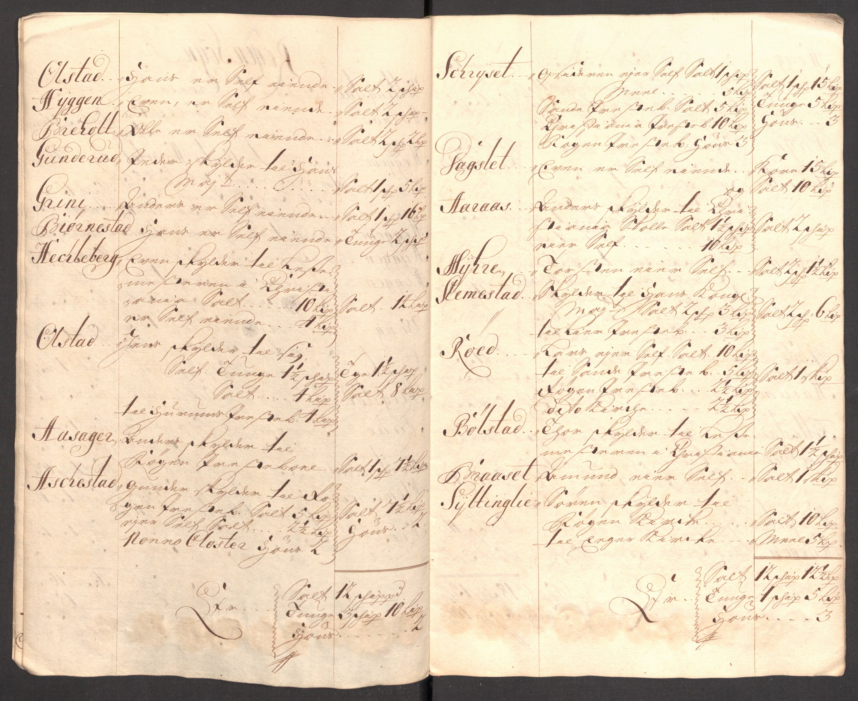 Rentekammeret inntil 1814, Reviderte regnskaper, Fogderegnskap, AV/RA-EA-4092/R31/L1704: Fogderegnskap Hurum, Røyken, Eiker, Lier og Buskerud, 1710, p. 247