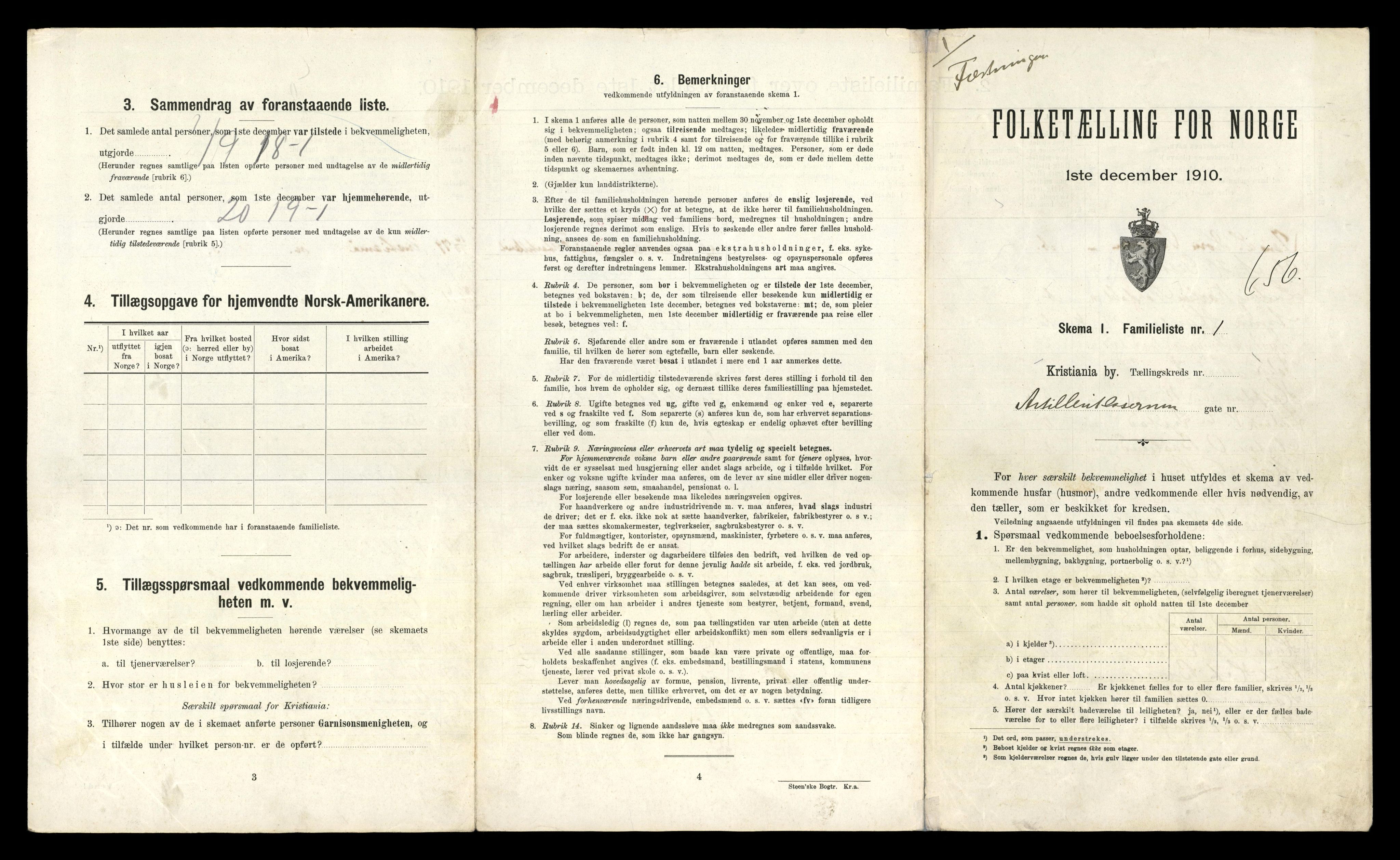 RA, 1910 census for Kristiania, 1910, p. 27753