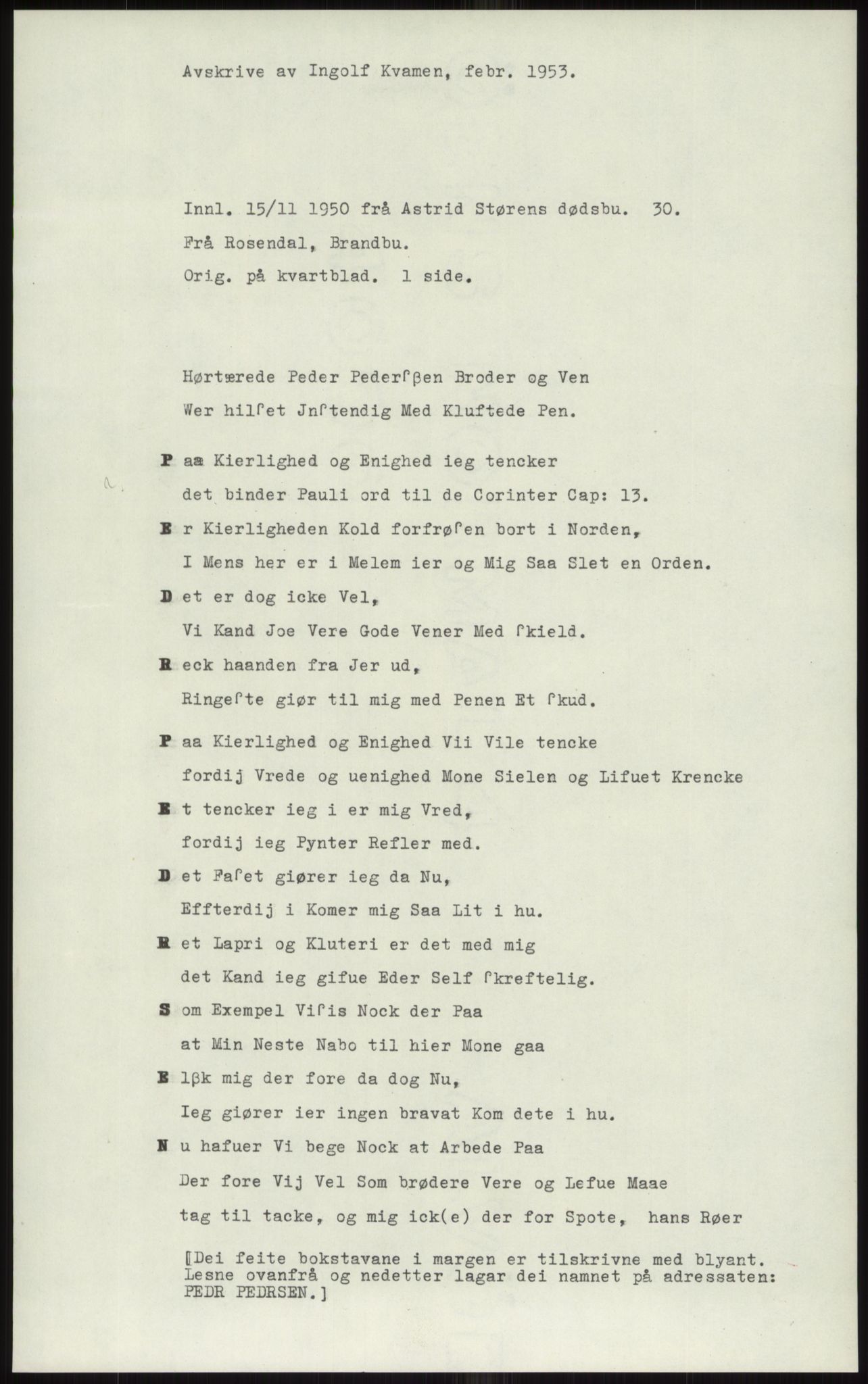 Samlinger til kildeutgivelse, Diplomavskriftsamlingen, AV/RA-EA-4053/H/Ha, p. 111