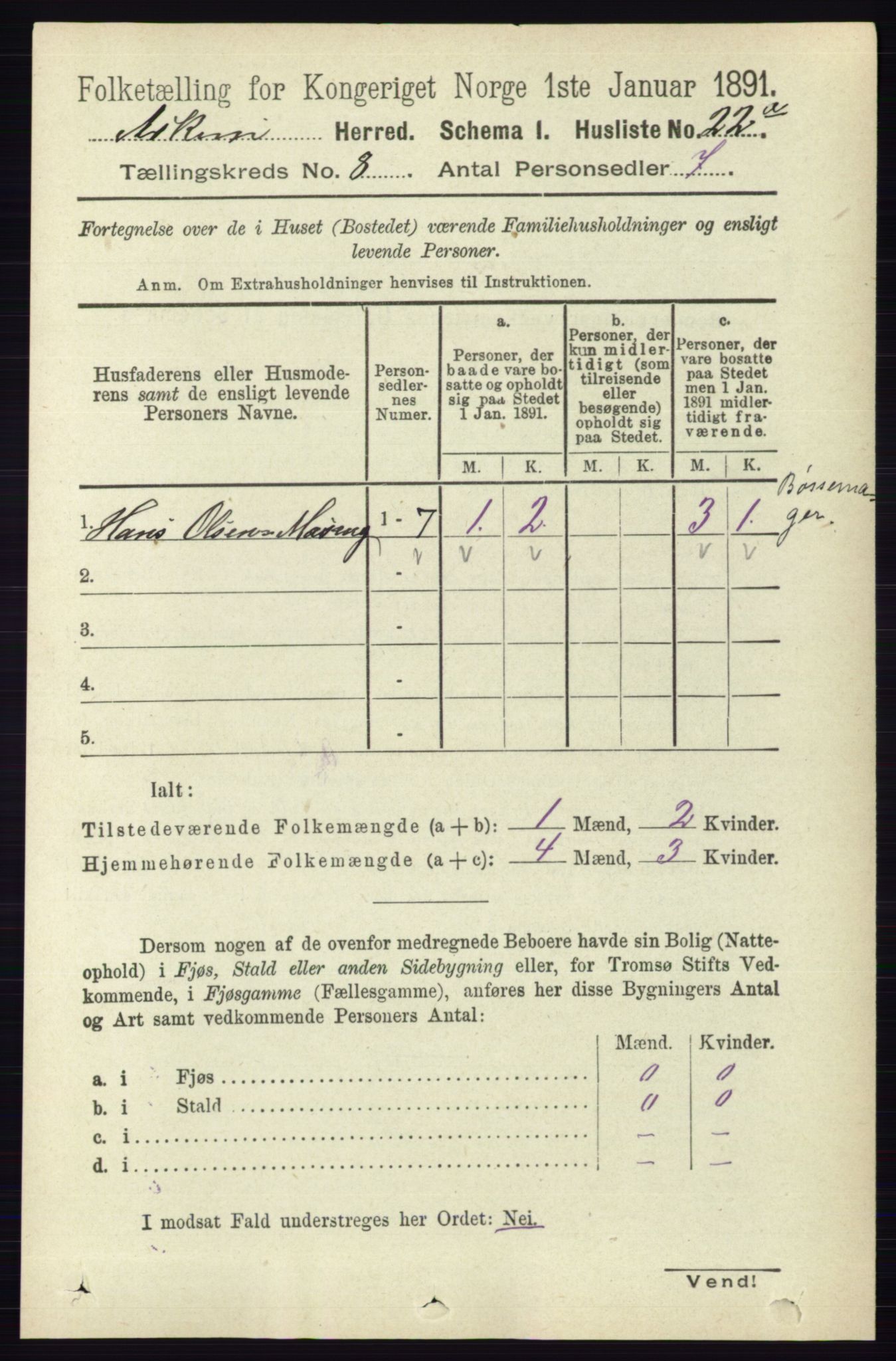 RA, 1891 census for 0124 Askim, 1891, p. 1236