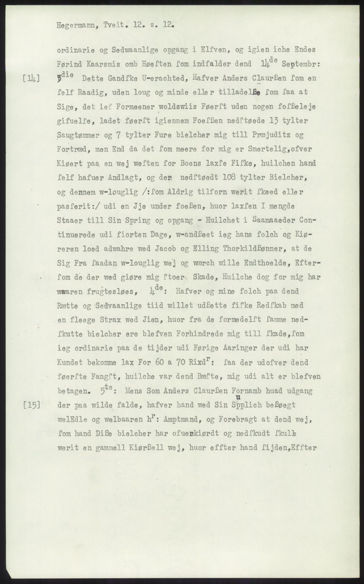 Samlinger til kildeutgivelse, Diplomavskriftsamlingen, AV/RA-EA-4053/H/Ha, p. 1488