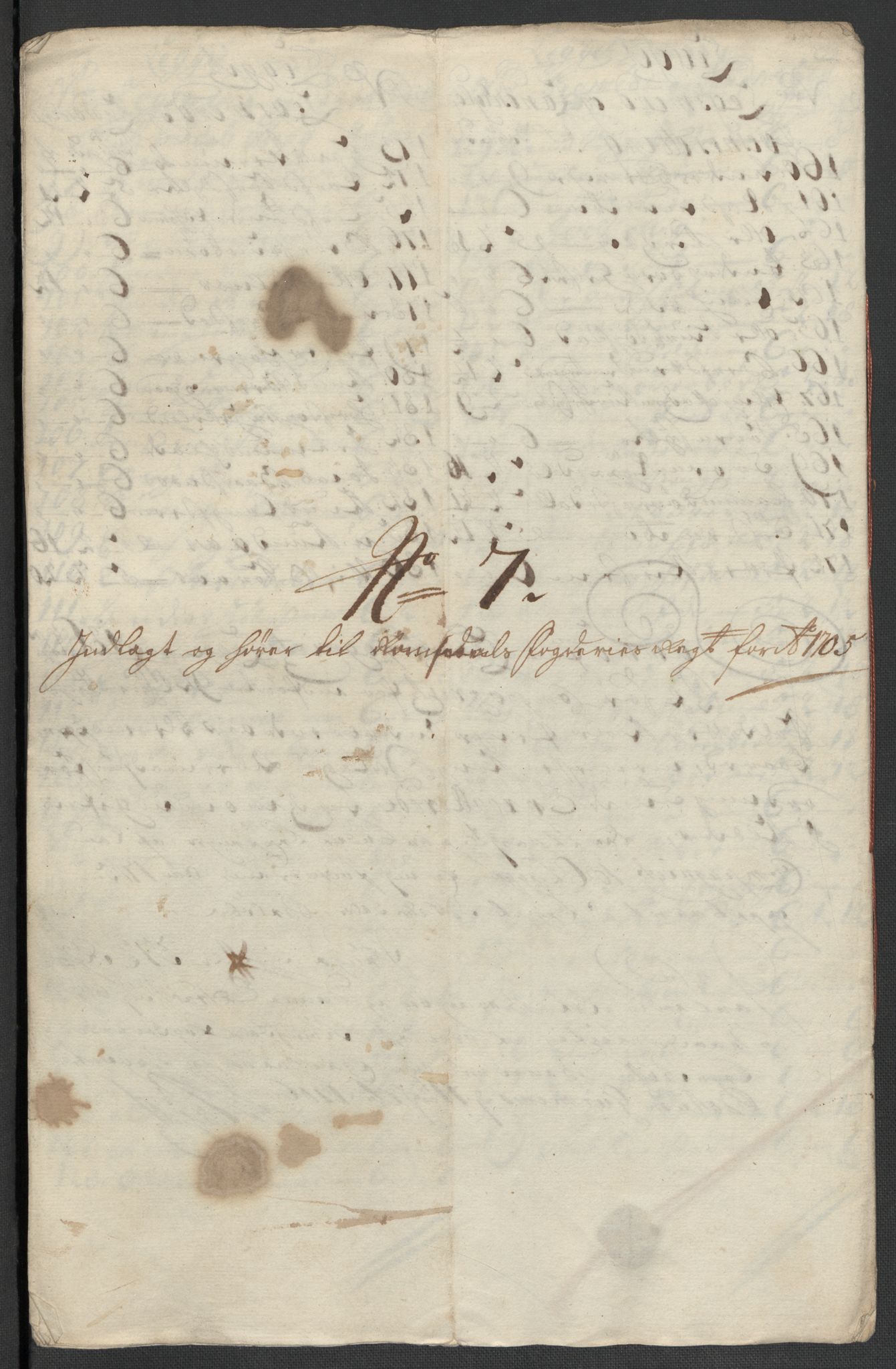 Rentekammeret inntil 1814, Reviderte regnskaper, Fogderegnskap, AV/RA-EA-4092/R55/L3656: Fogderegnskap Romsdal, 1703-1705, p. 439