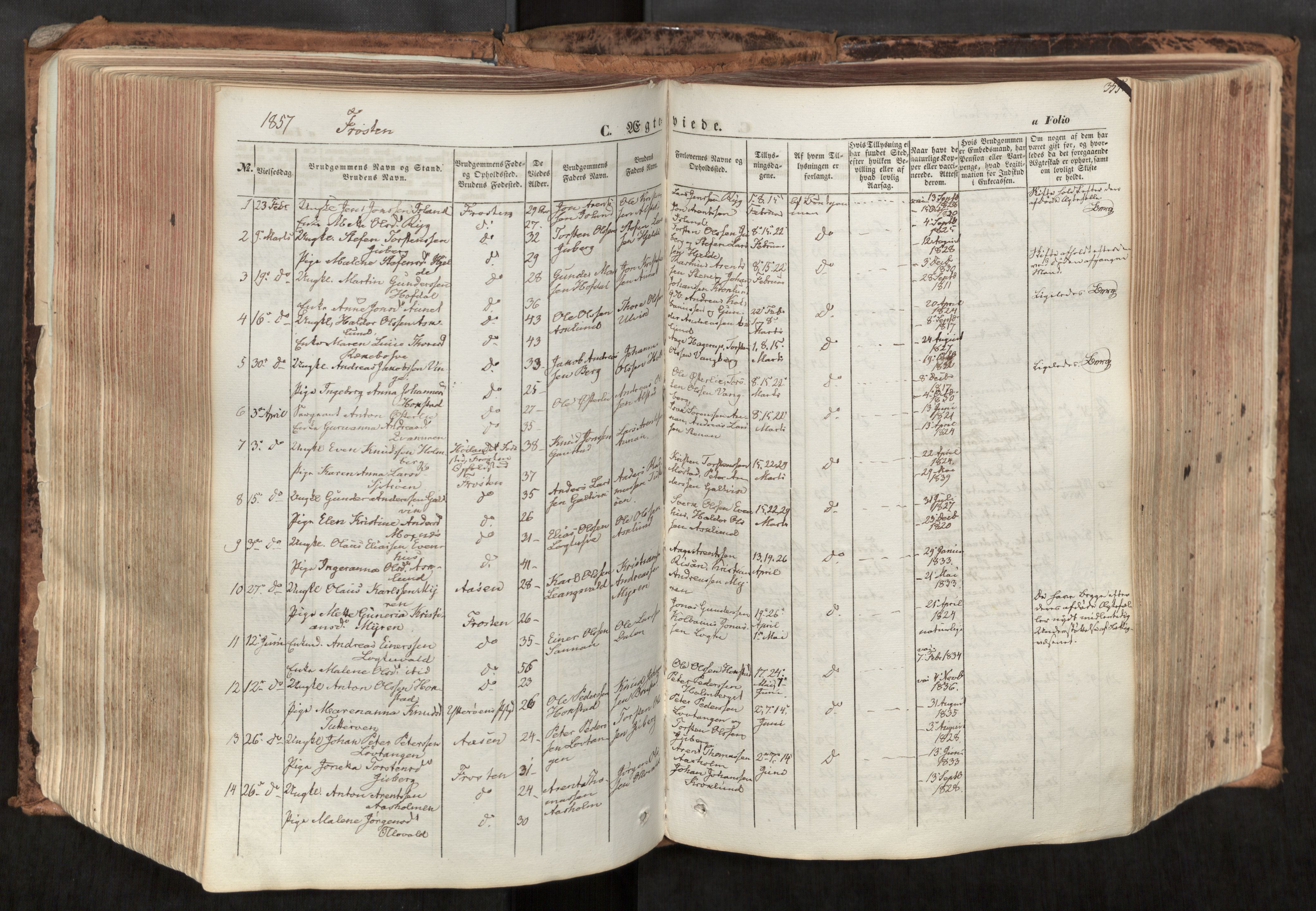 Ministerialprotokoller, klokkerbøker og fødselsregistre - Nord-Trøndelag, SAT/A-1458/713/L0116: Parish register (official) no. 713A07, 1850-1877, p. 355