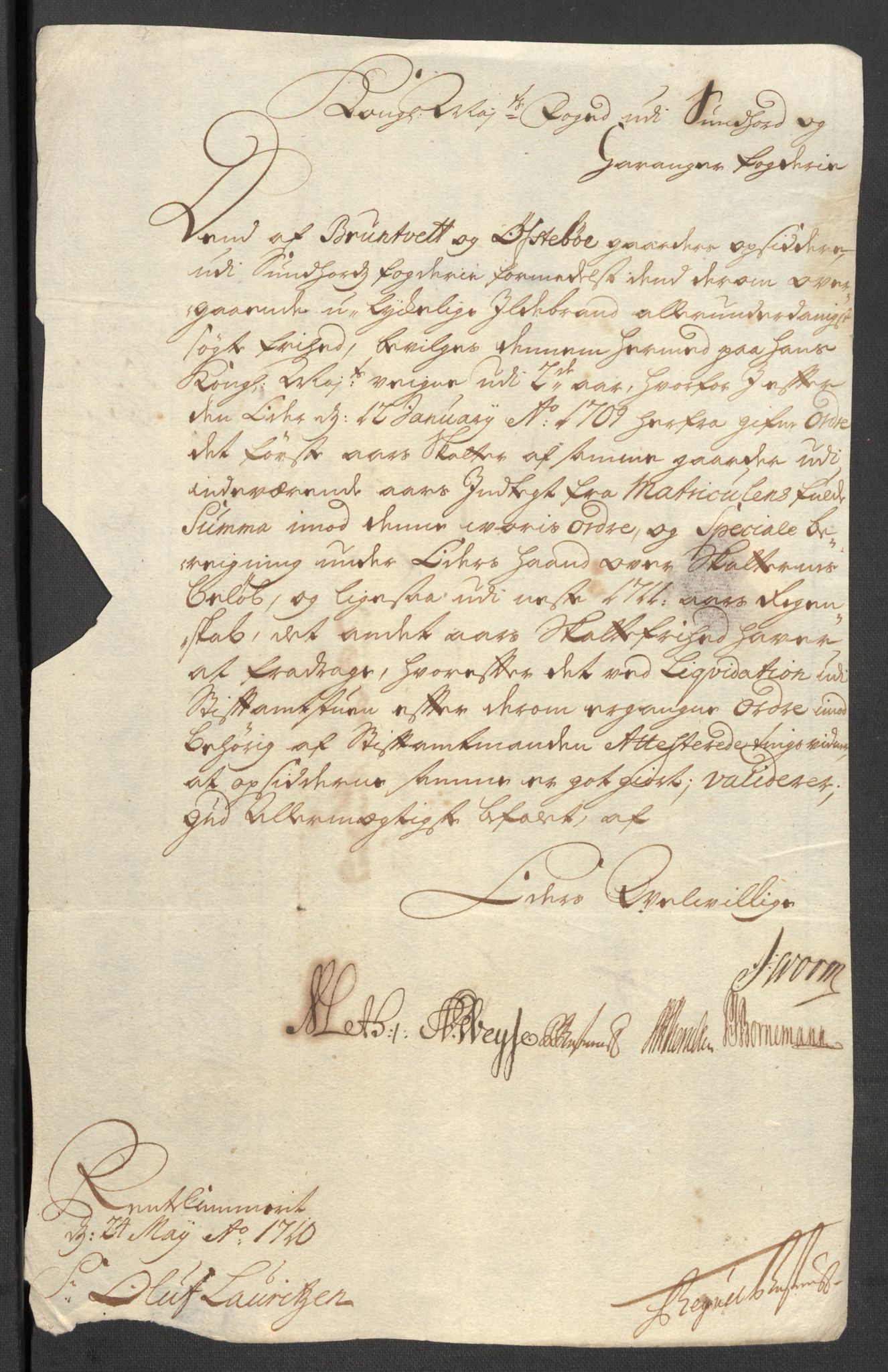 Rentekammeret inntil 1814, Reviderte regnskaper, Fogderegnskap, RA/EA-4092/R48/L2987: Fogderegnskap Sunnhordland og Hardanger, 1711, p. 342