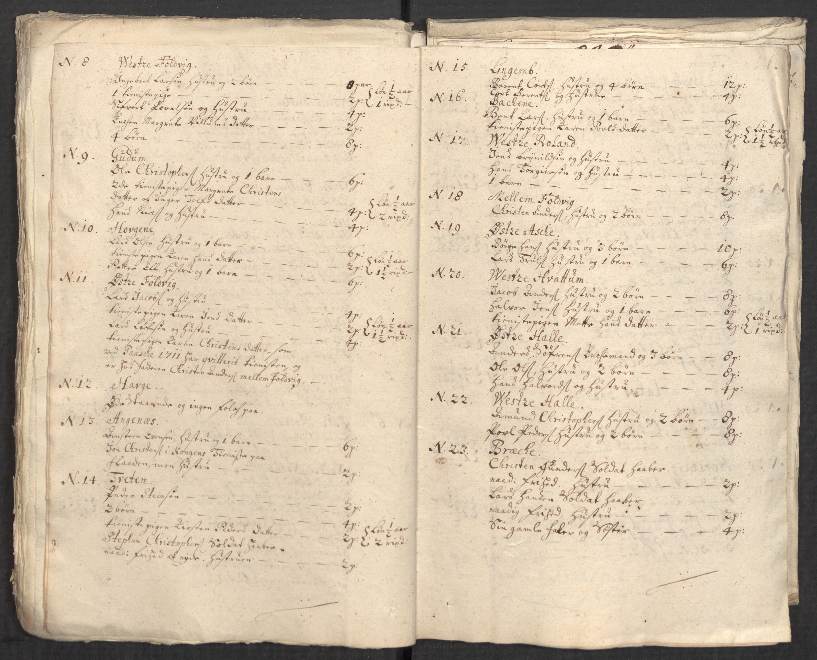 Rentekammeret inntil 1814, Reviderte regnskaper, Fogderegnskap, RA/EA-4092/R33/L1982: Fogderegnskap Larvik grevskap, 1711, p. 214