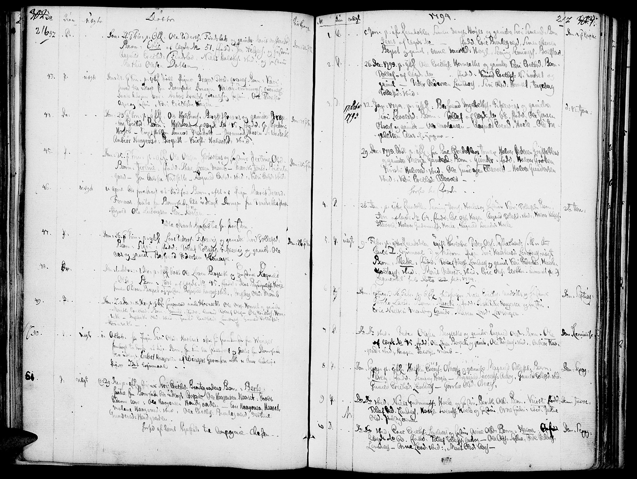 Rendalen prestekontor, AV/SAH-PREST-054/H/Ha/Haa/L0002: Parish register (official) no. 2, 1788-1814, p. 216-217