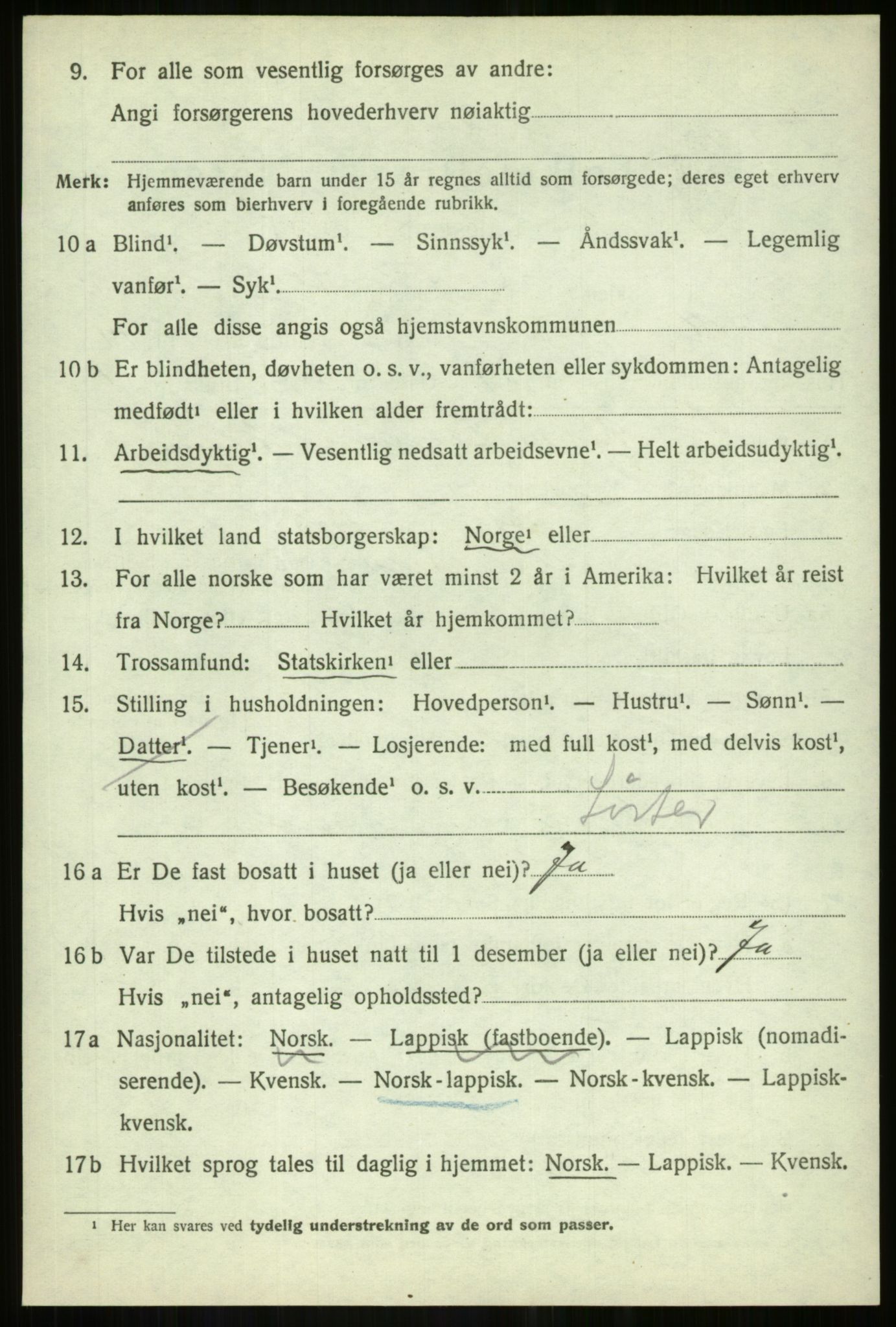 SATØ, 1920 census for Målselv, 1920, p. 7604
