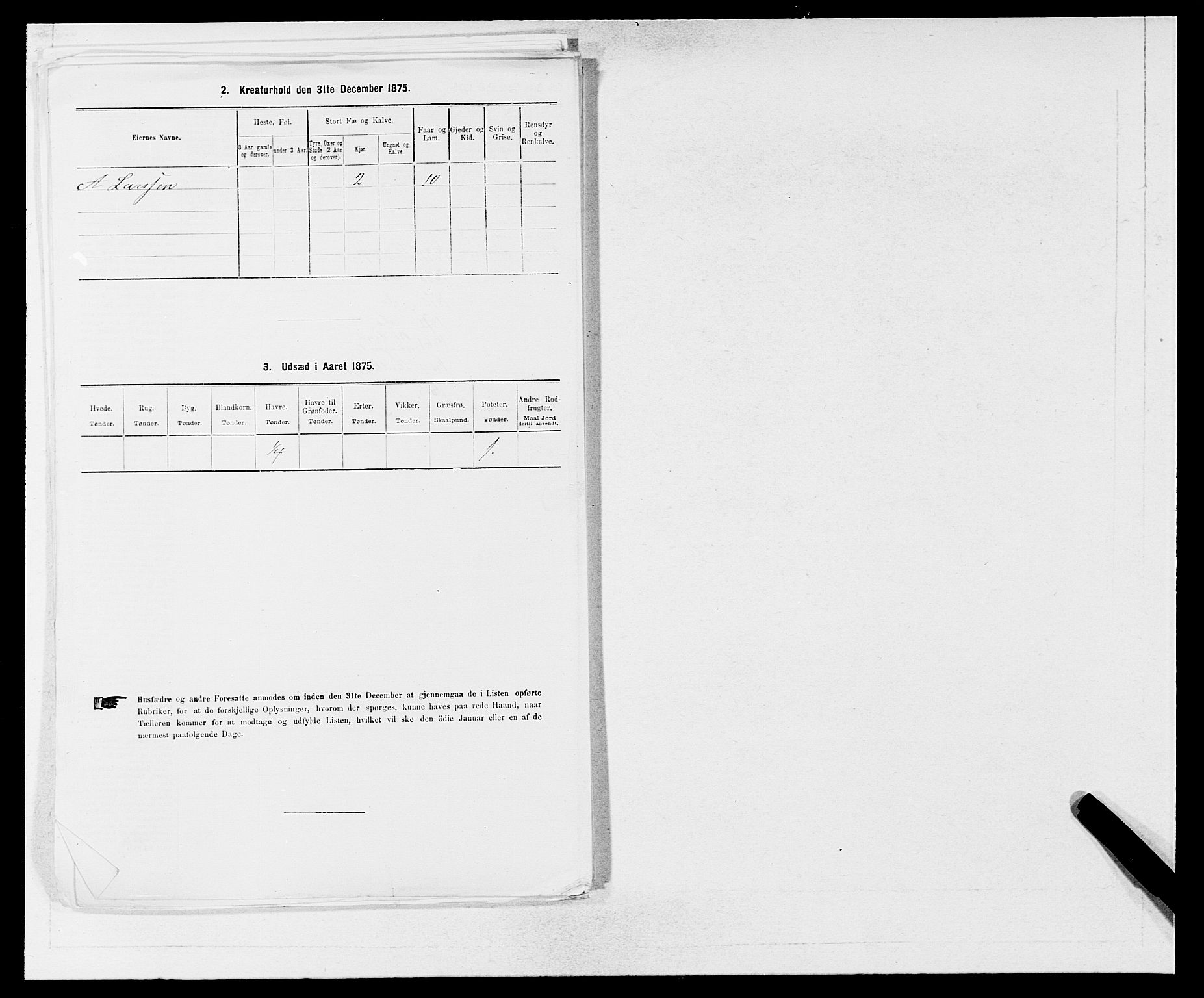 SAB, 1875 census for 1258P Herdla, 1875, p. 619