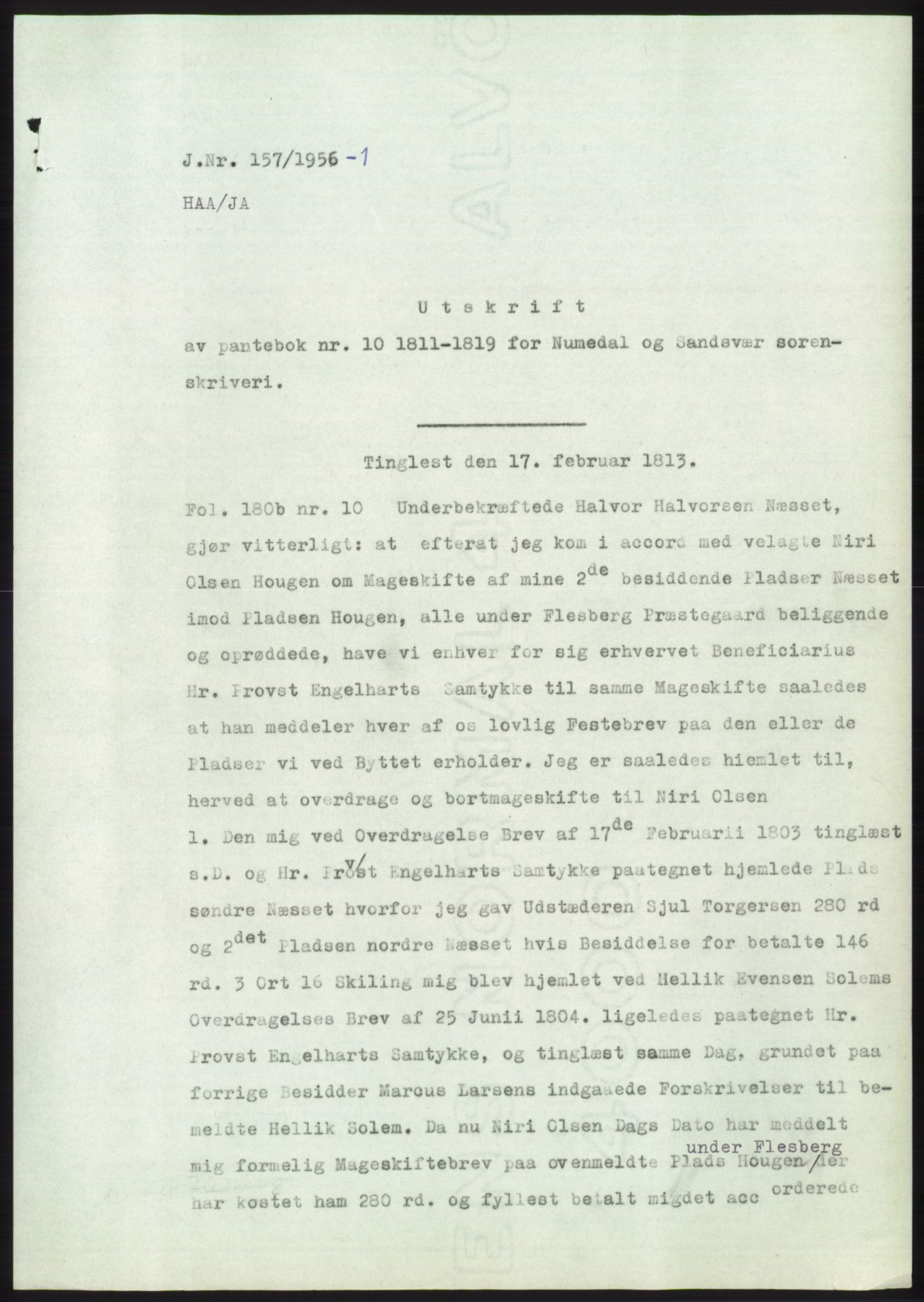 Statsarkivet i Kongsberg, SAKO/A-0001, 1955-1956, p. 230