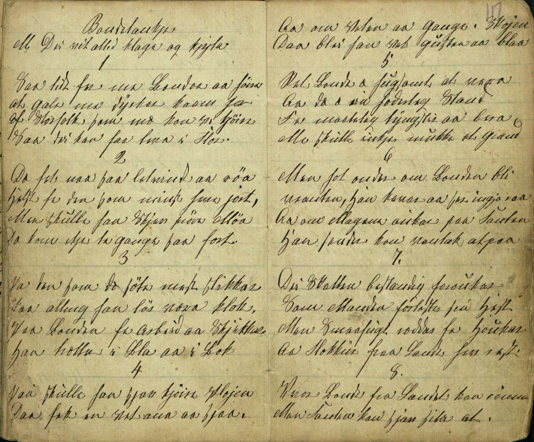 Rikard Berge, TEMU/TGM-A-1003/F/L0005/0018: 160-200 / 177 Handskriven visebok. Tilhører Aasheim af Sigjords Præstegjeld, 1870. Vise, 1870, p. 116-117
