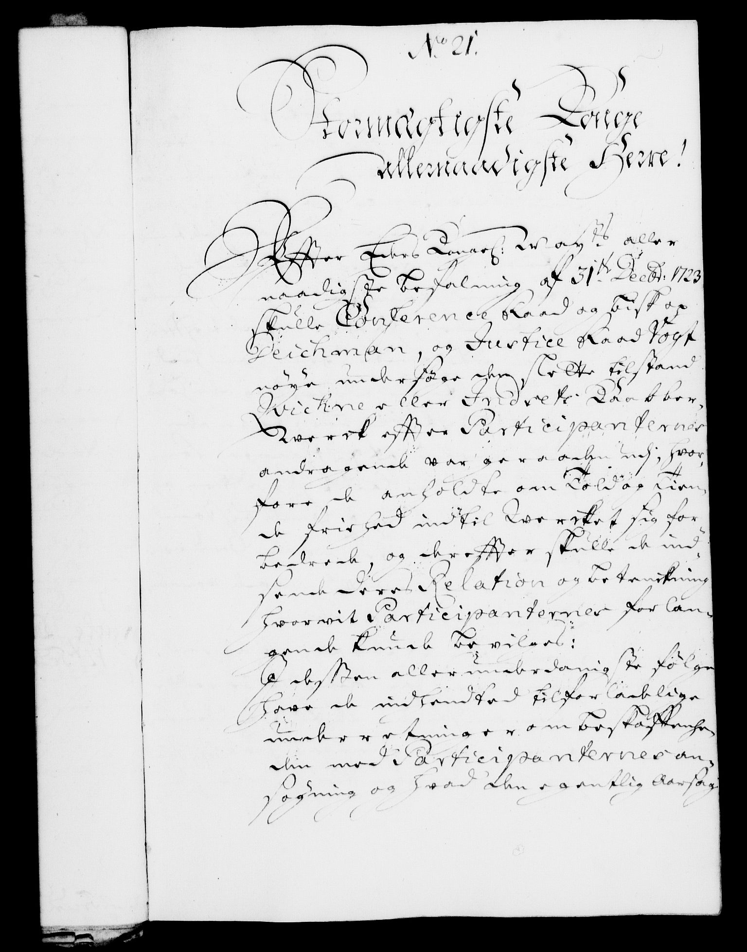 Rentekammeret, Kammerkanselliet, RA/EA-3111/G/Gf/Gfa/L0008: Norsk relasjons- og resolusjonsprotokoll (merket RK 52.8), 1725, p. 107