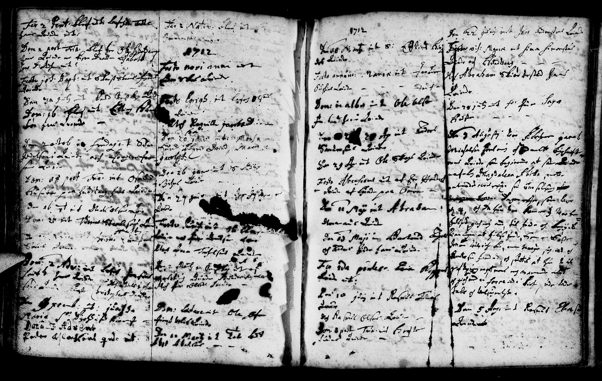 Domkirken sokneprestkontor, AV/SAST-A-101812/001/30/30BA/L0001: Parish register (official) no. A 1 /1, 1688-1727