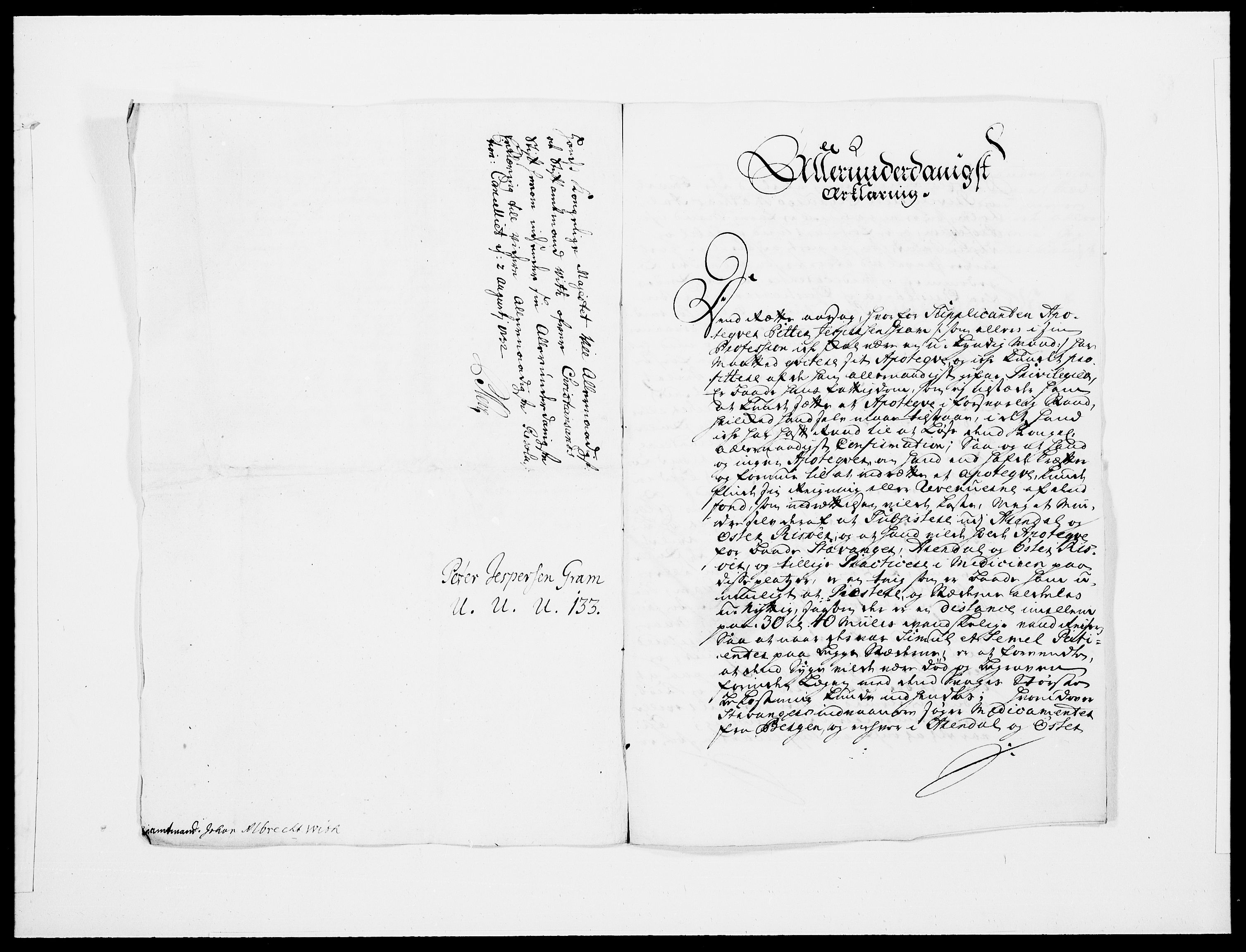 Danske Kanselli 1572-1799, AV/RA-EA-3023/F/Fc/Fcc/Fcca/L0112: Norske innlegg 1572-1799, 1732, p. 400