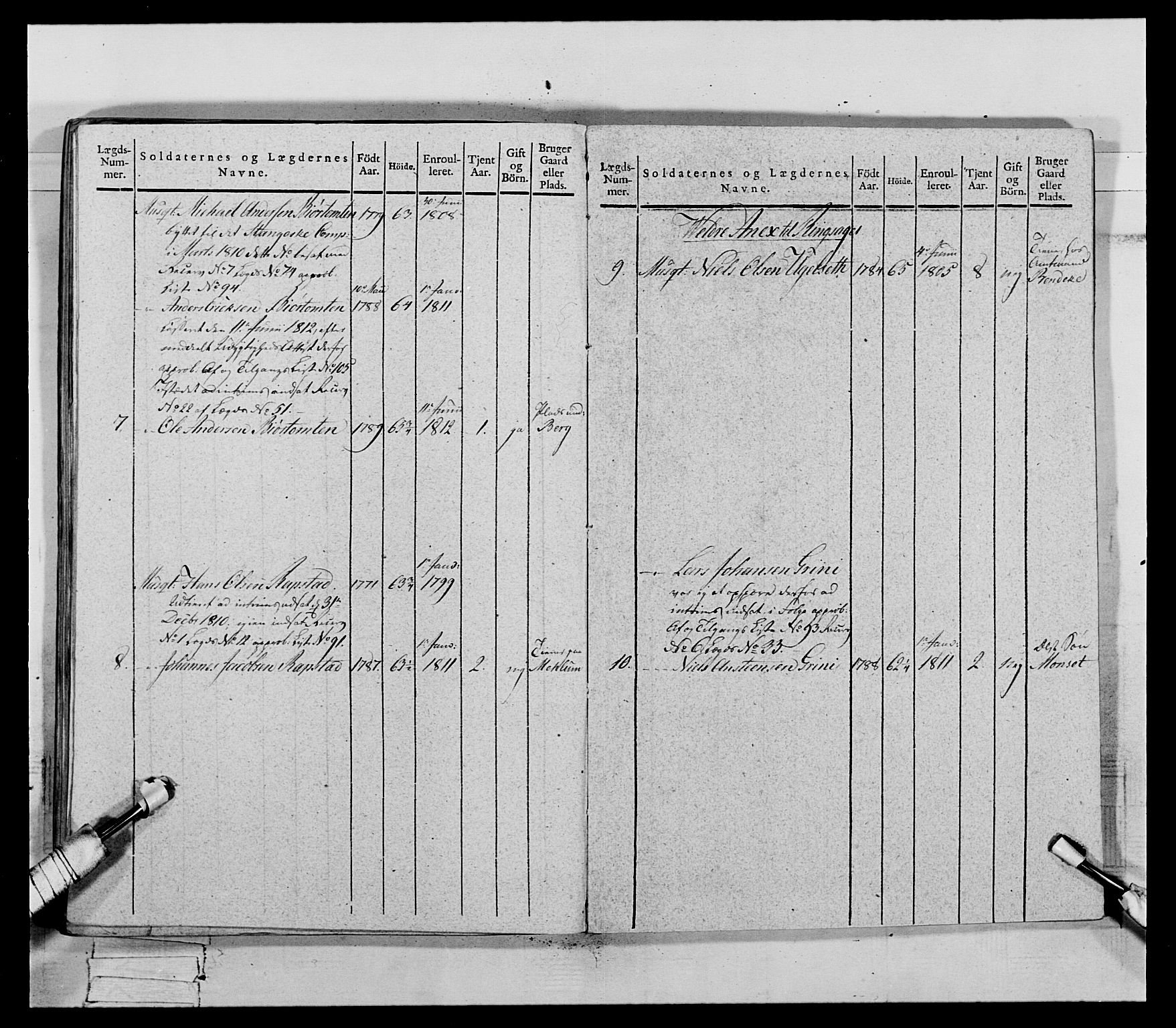 Generalitets- og kommissariatskollegiet, Det kongelige norske kommissariatskollegium, AV/RA-EA-5420/E/Eh/L0069: Opplandske gevorbne infanteriregiment, 1810-1818, p. 719