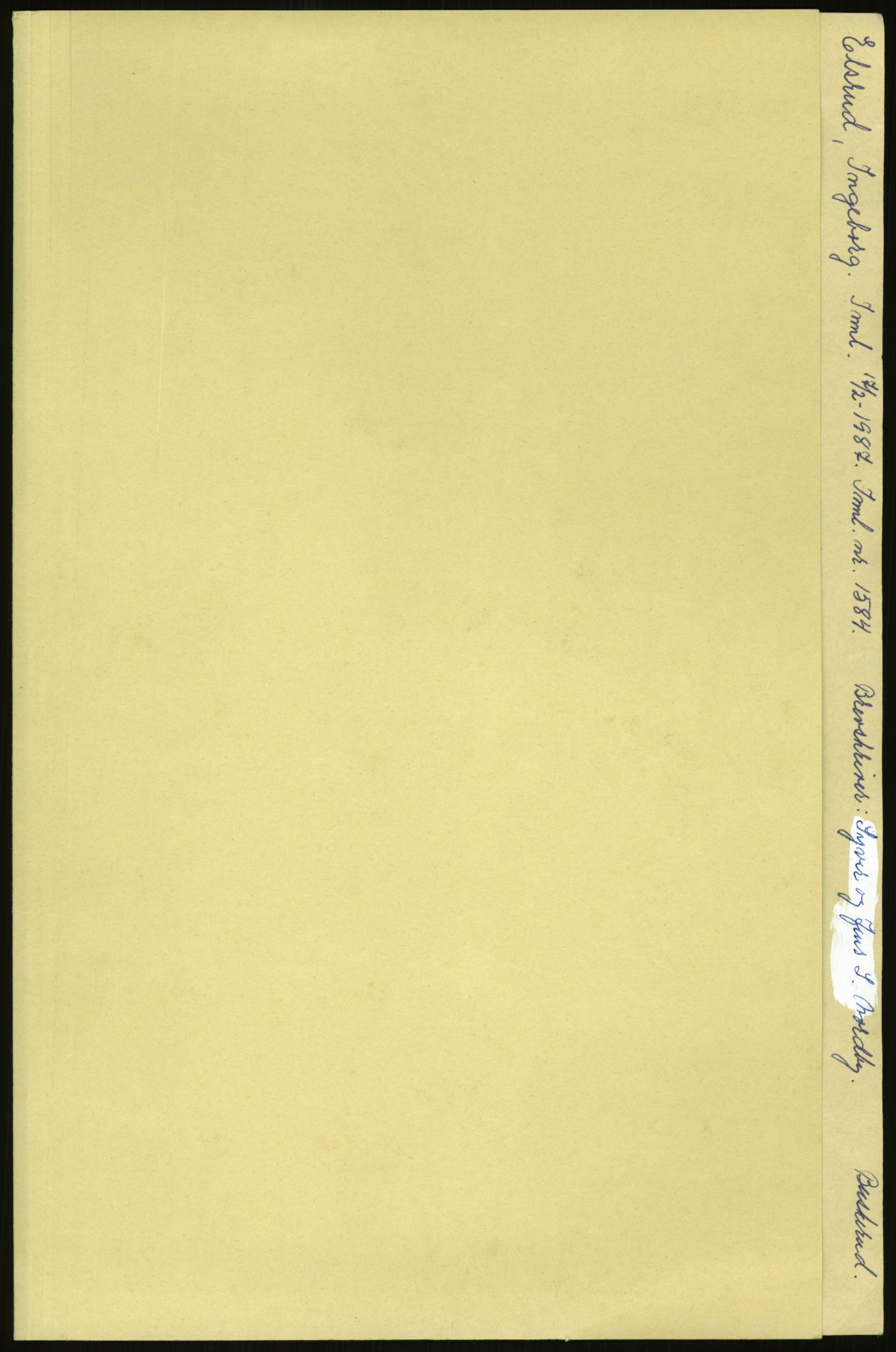 Samlinger til kildeutgivelse, Amerikabrevene, RA/EA-4057/F/L0018: Innlån fra Buskerud: Elsrud, 1838-1914, p. 951