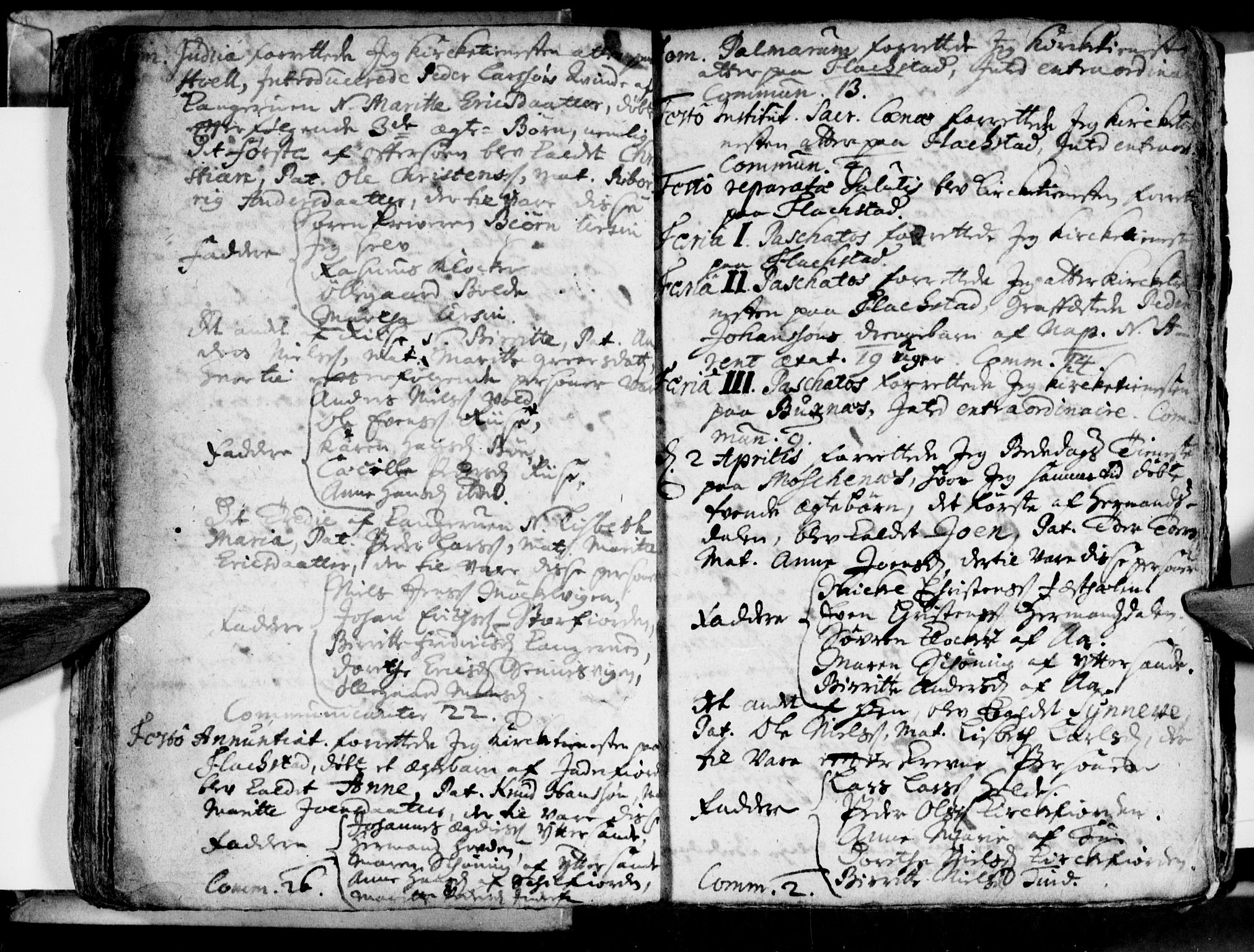 Ministerialprotokoller, klokkerbøker og fødselsregistre - Nordland, AV/SAT-A-1459/881/L1162: Curate's parish register no. 881B01, 1704-1748