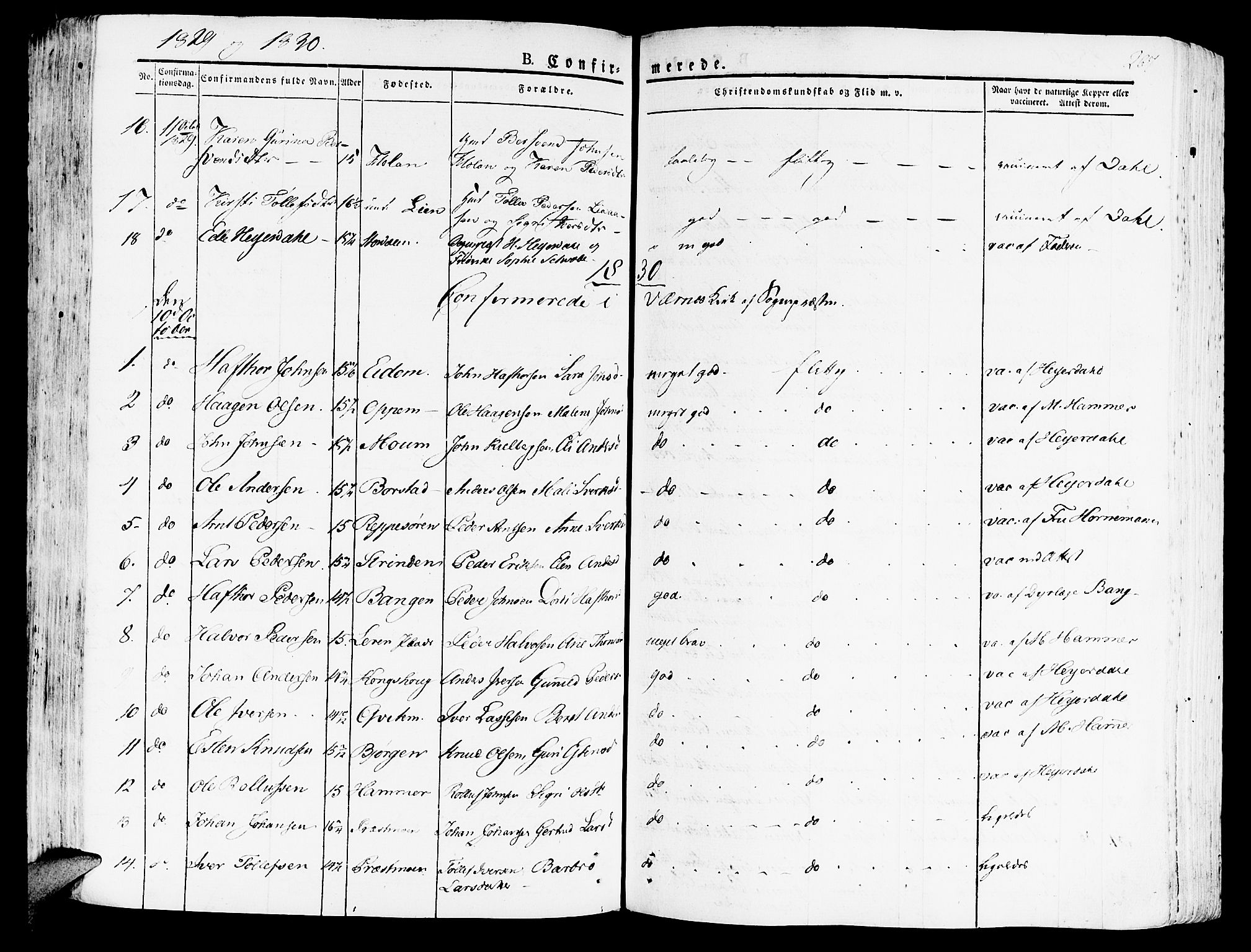 Ministerialprotokoller, klokkerbøker og fødselsregistre - Nord-Trøndelag, SAT/A-1458/709/L0070: Parish register (official) no. 709A10, 1820-1832, p. 267