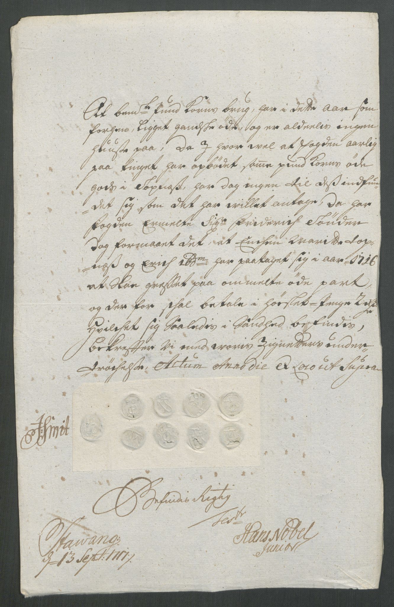 Rentekammeret inntil 1814, Reviderte regnskaper, Fogderegnskap, AV/RA-EA-4092/R47/L2869: Fogderegnskap Ryfylke, 1716, p. 220