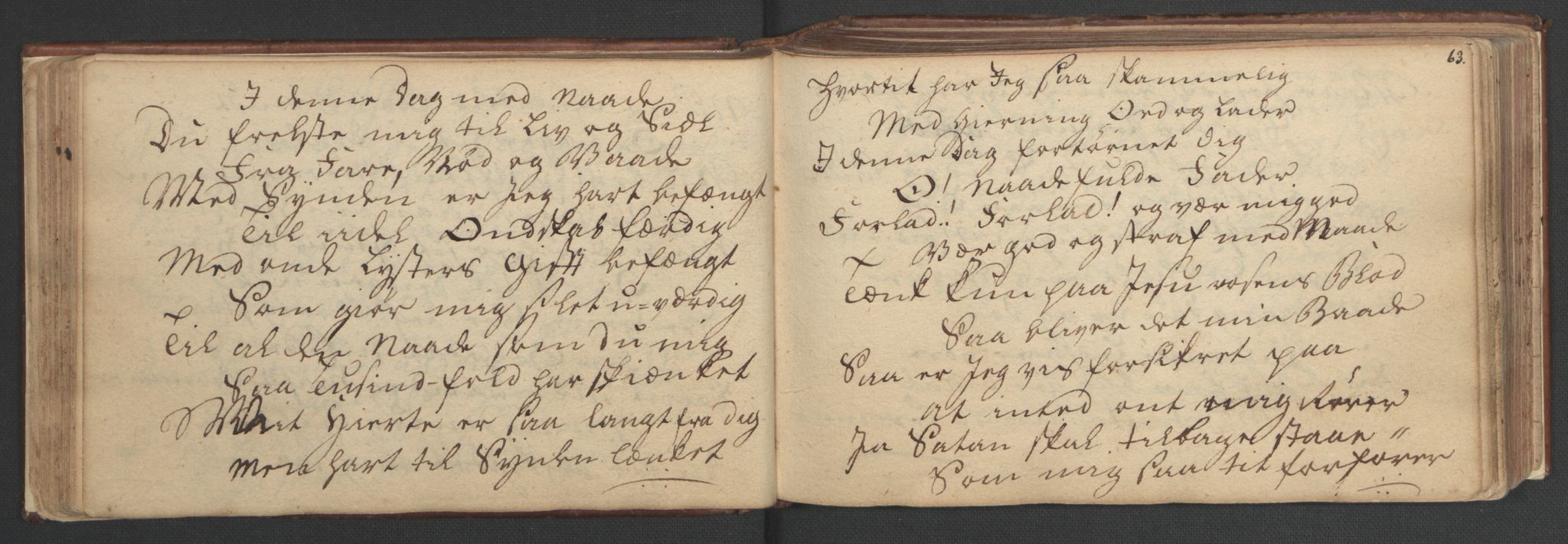 Manuskriptsamlingen, AV/RA-EA-3667/H/L0047: Familiestamrulle vedkommende Eliesonske, Ankerske, Colletske, Kiønigske m.m. familier - fra slutningen av 1600 til 1874 osv, 1600-1874, p. 62-63