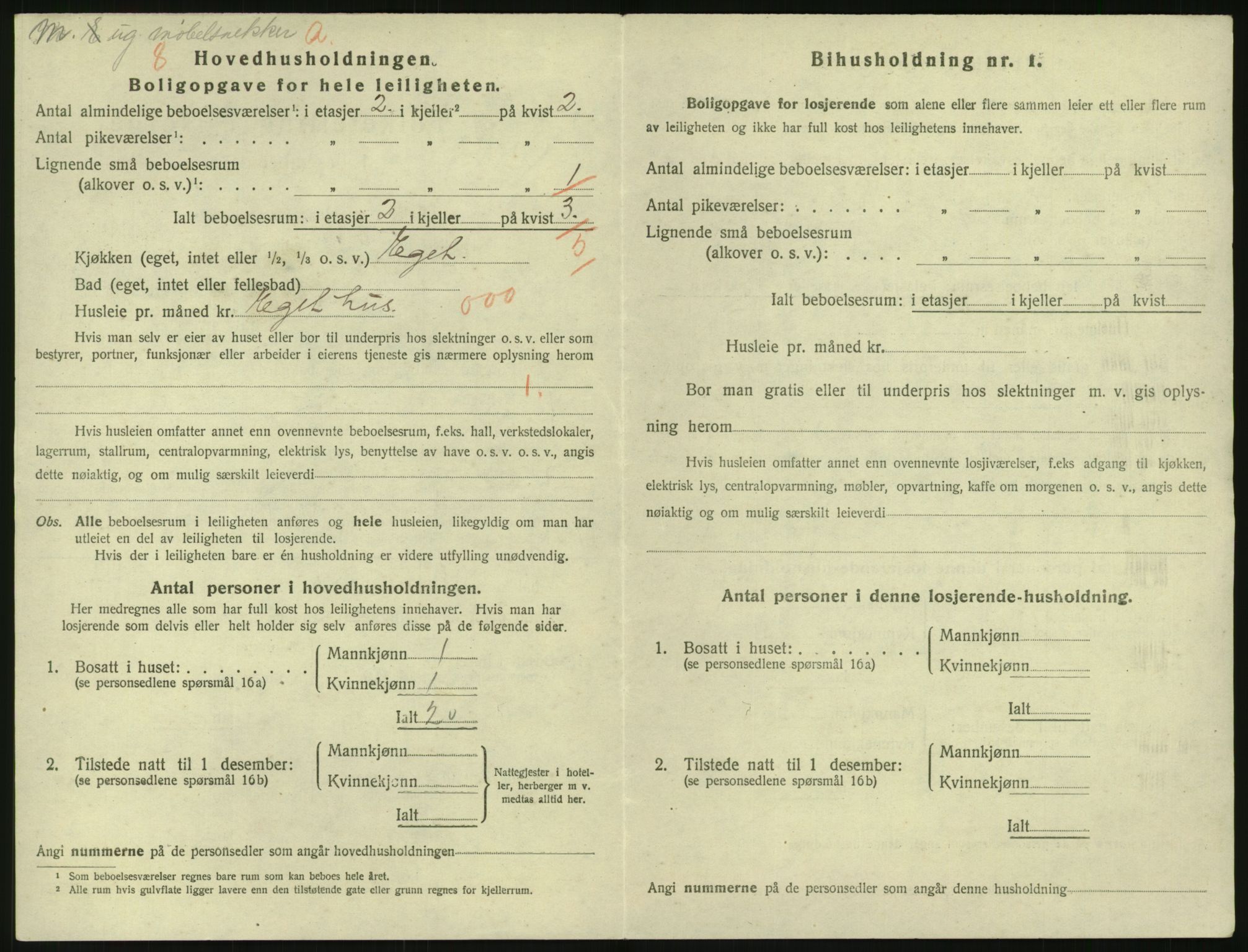 SAK, 1920 census for Risør, 1920, p. 2532