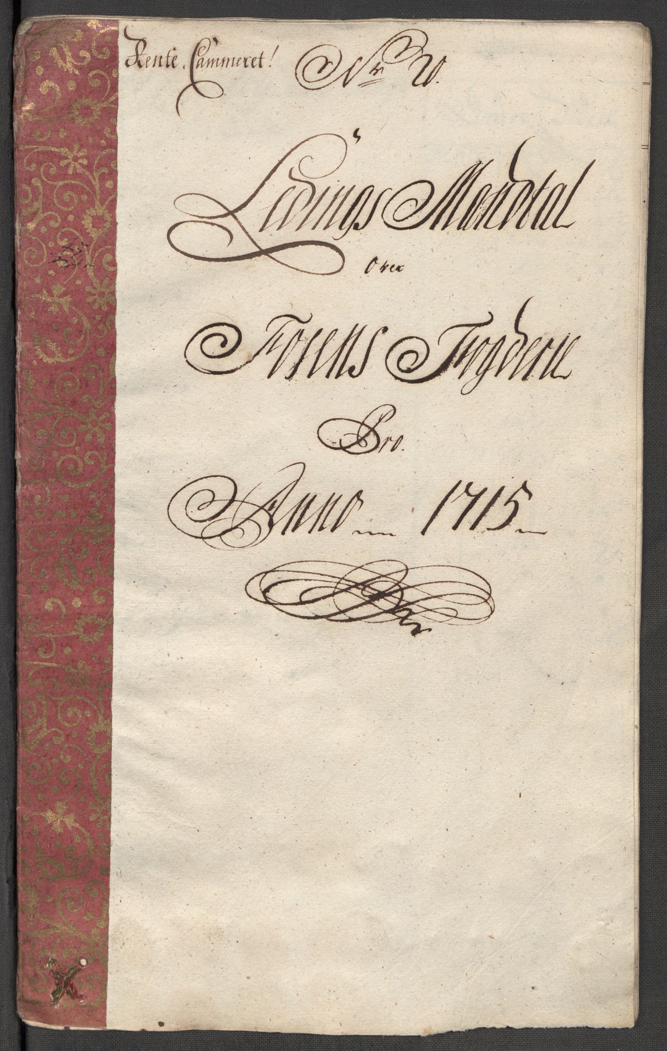 Rentekammeret inntil 1814, Reviderte regnskaper, Fogderegnskap, RA/EA-4092/R57/L3863: Fogderegnskap Fosen, 1715, p. 166