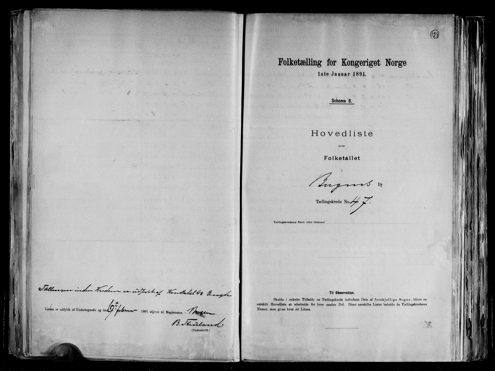 RA, 1891 Census for 1301 Bergen, 1891, p. 130