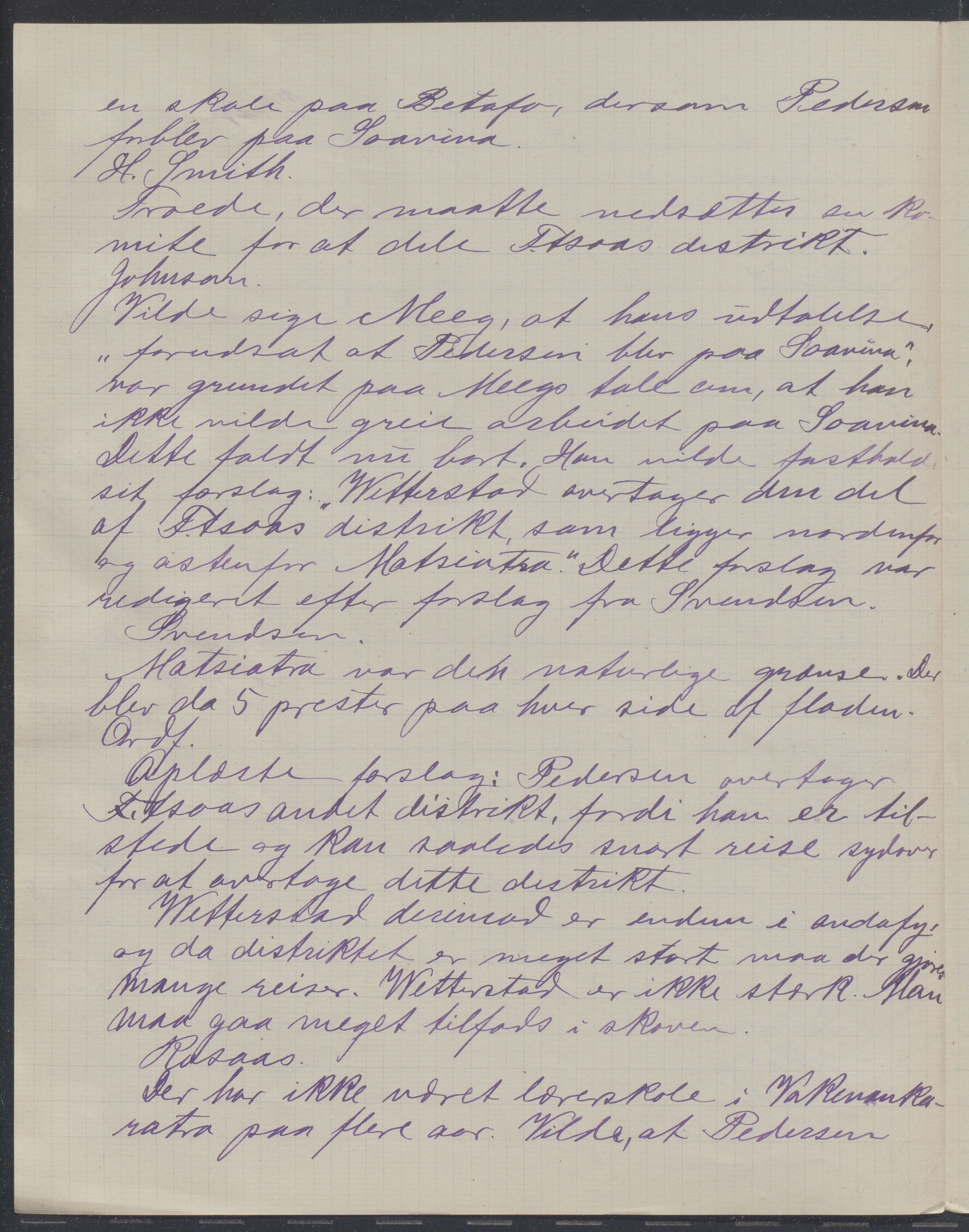 Det Norske Misjonsselskap - hovedadministrasjonen, VID/MA-A-1045/D/Da/Daa/L0043/0009: Konferansereferat og årsberetninger / Konferansereferat fra Madagaskar Innland, del I., 1900