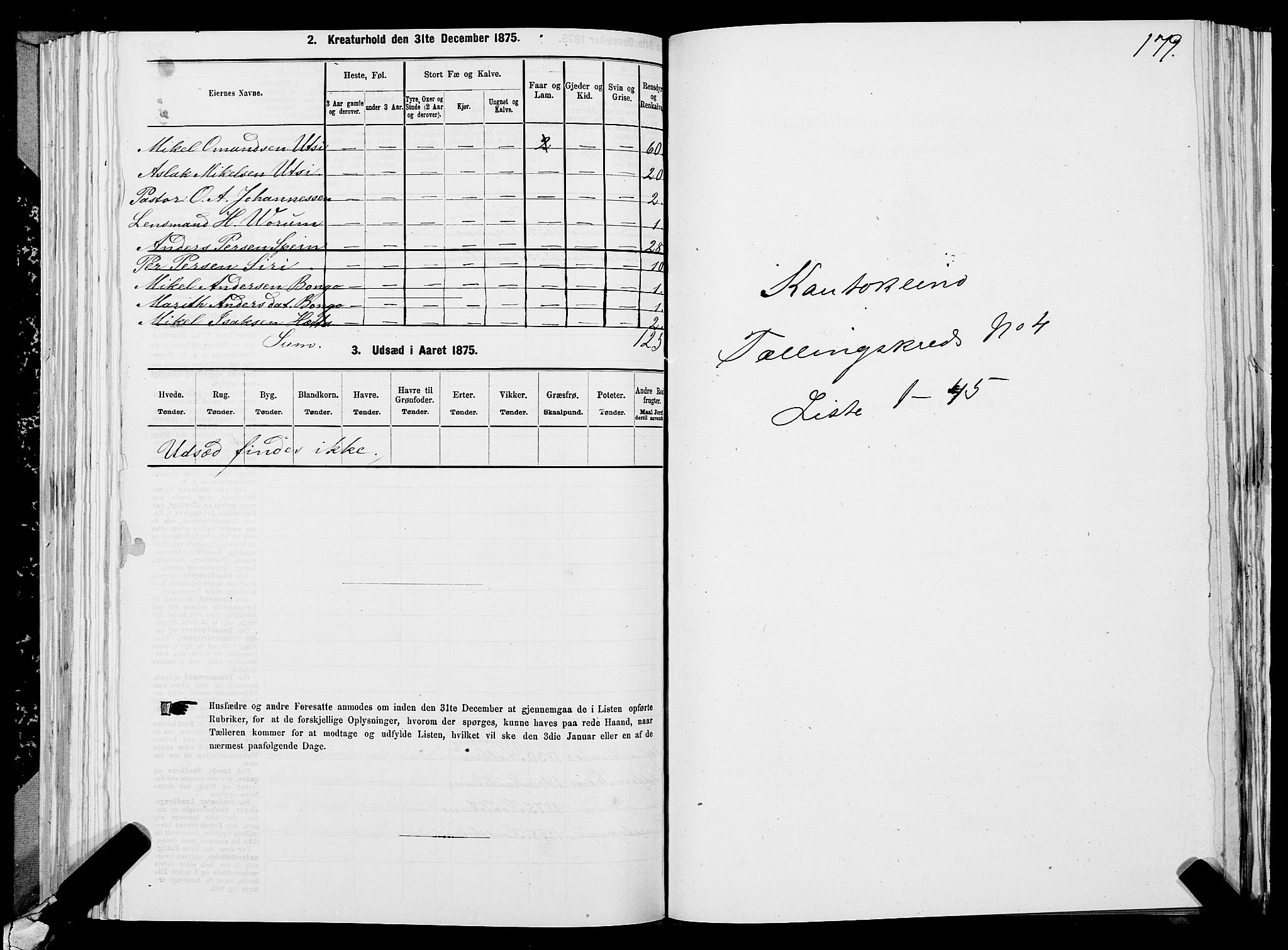 SATØ, 1875 census for 2011P Kautokeino, 1875, p. 1179