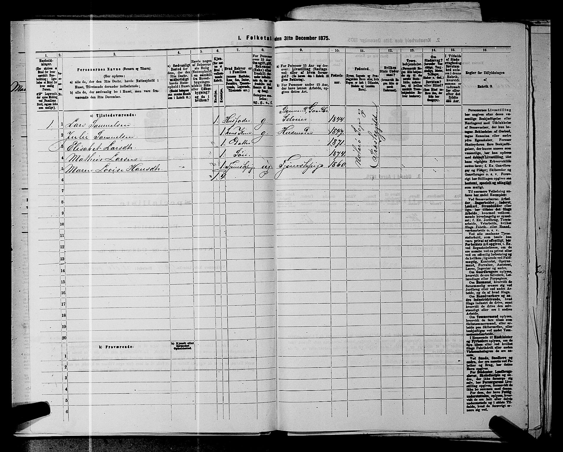 SAKO, 1875 census for 0722P Nøtterøy, 1875, p. 959